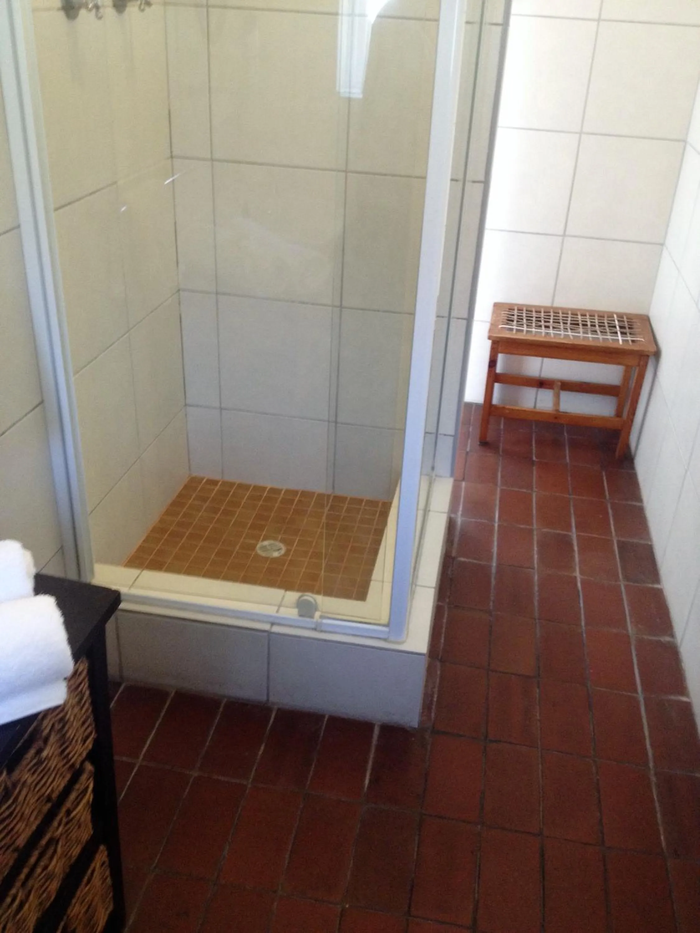 Shower in Camdeboo Cottages