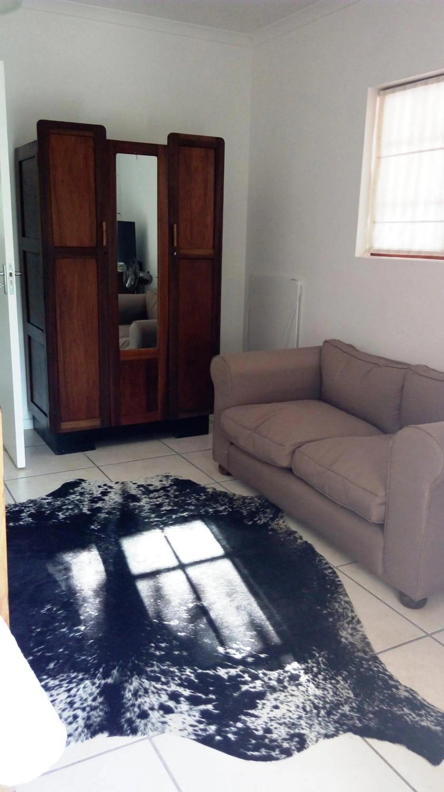 Seating area in Camdeboo Cottages