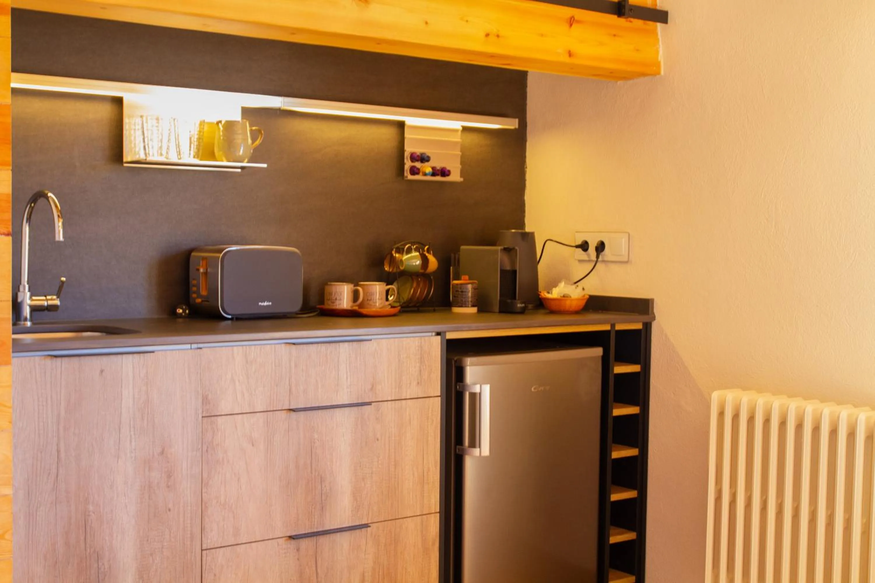 Kitchen or kitchenette in Masia Santa Llúcia