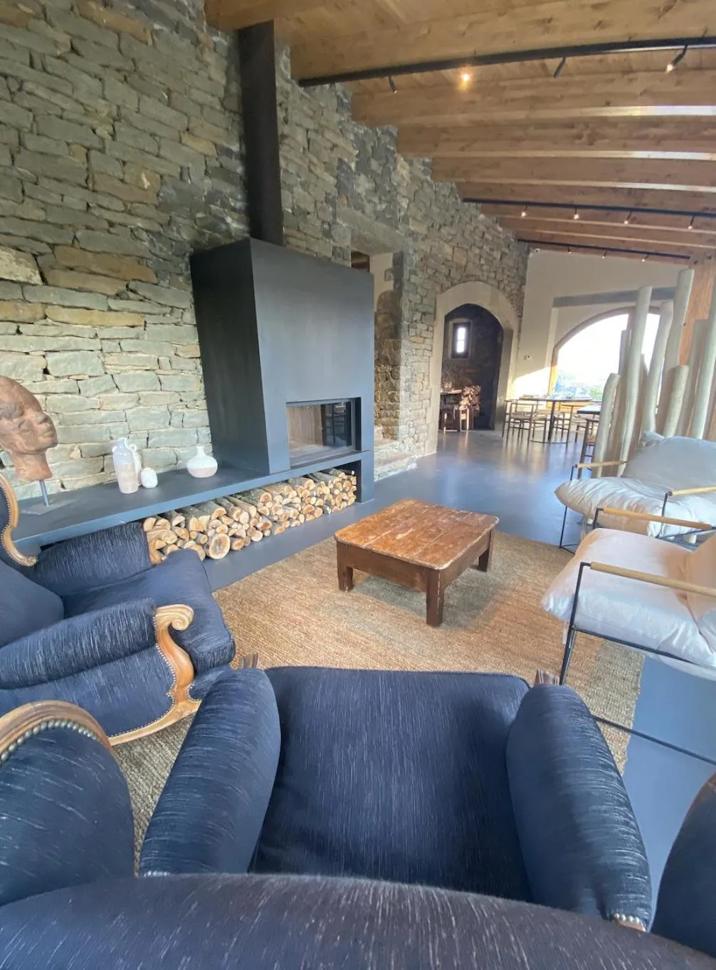 Living room in Masia Santa Llúcia