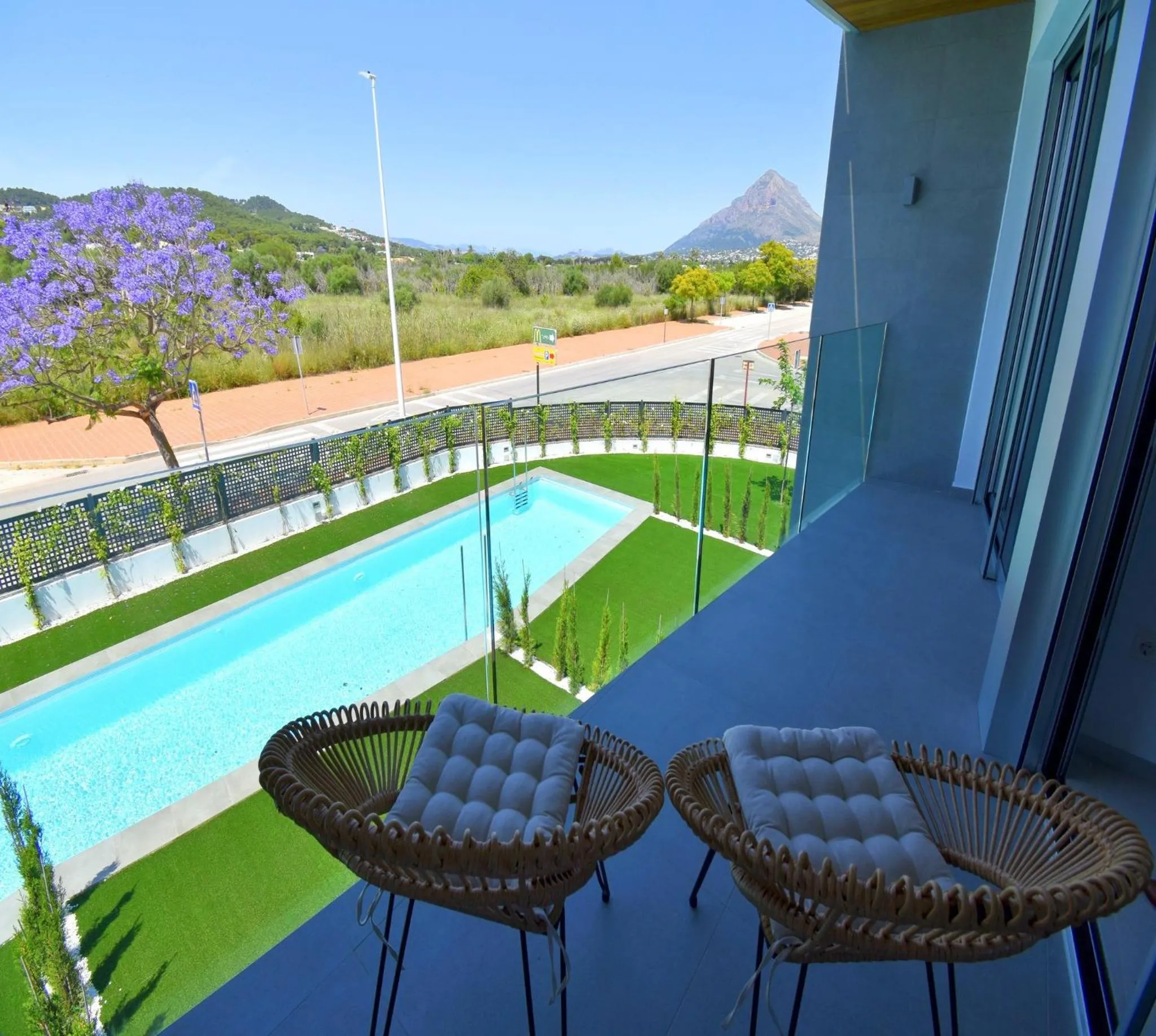 Balcony/Terrace in Apartamento Estrasburgo Suites Javea - 5044