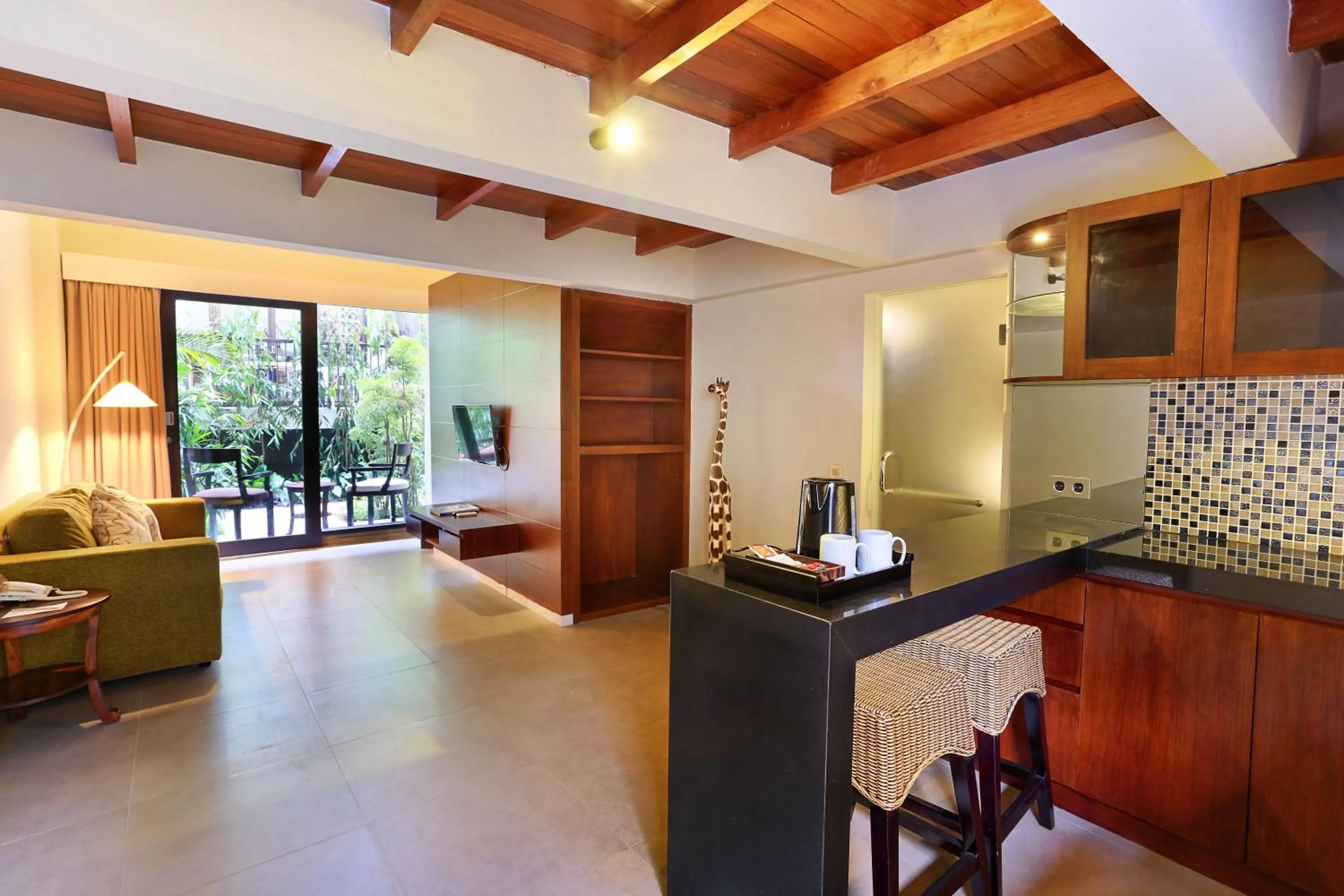 Living room in Pandawa All Suites Hotel