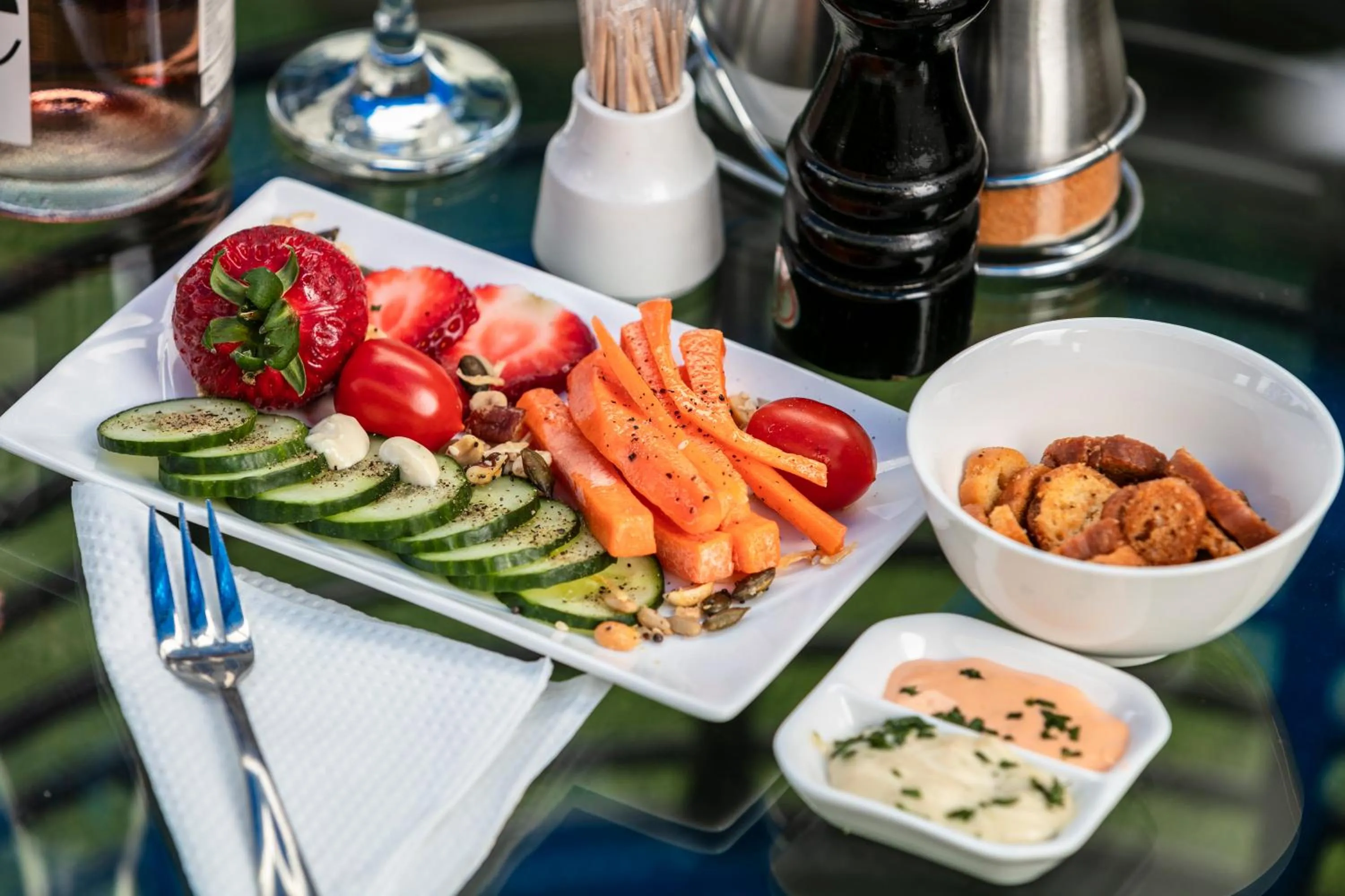 Food in Madamz Bed & Breakfast