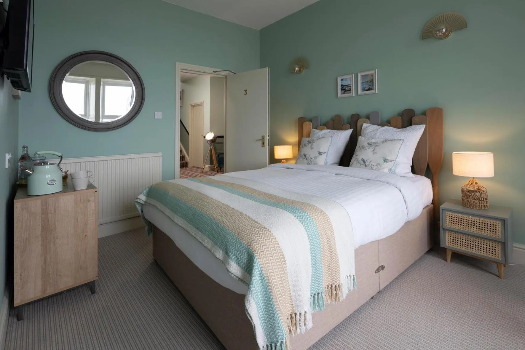 Bed in The Beach Club