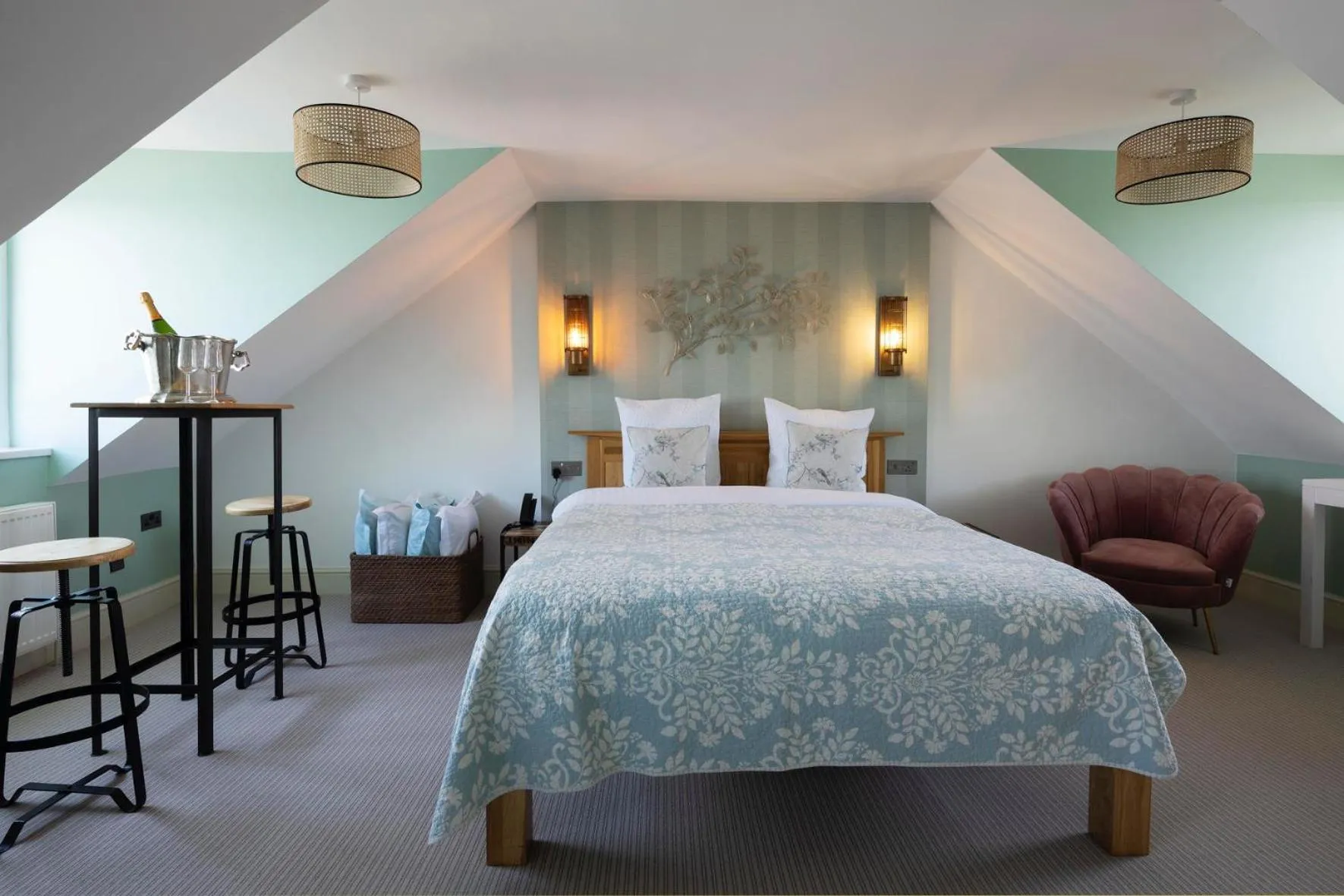 Seating area in The Beach Club