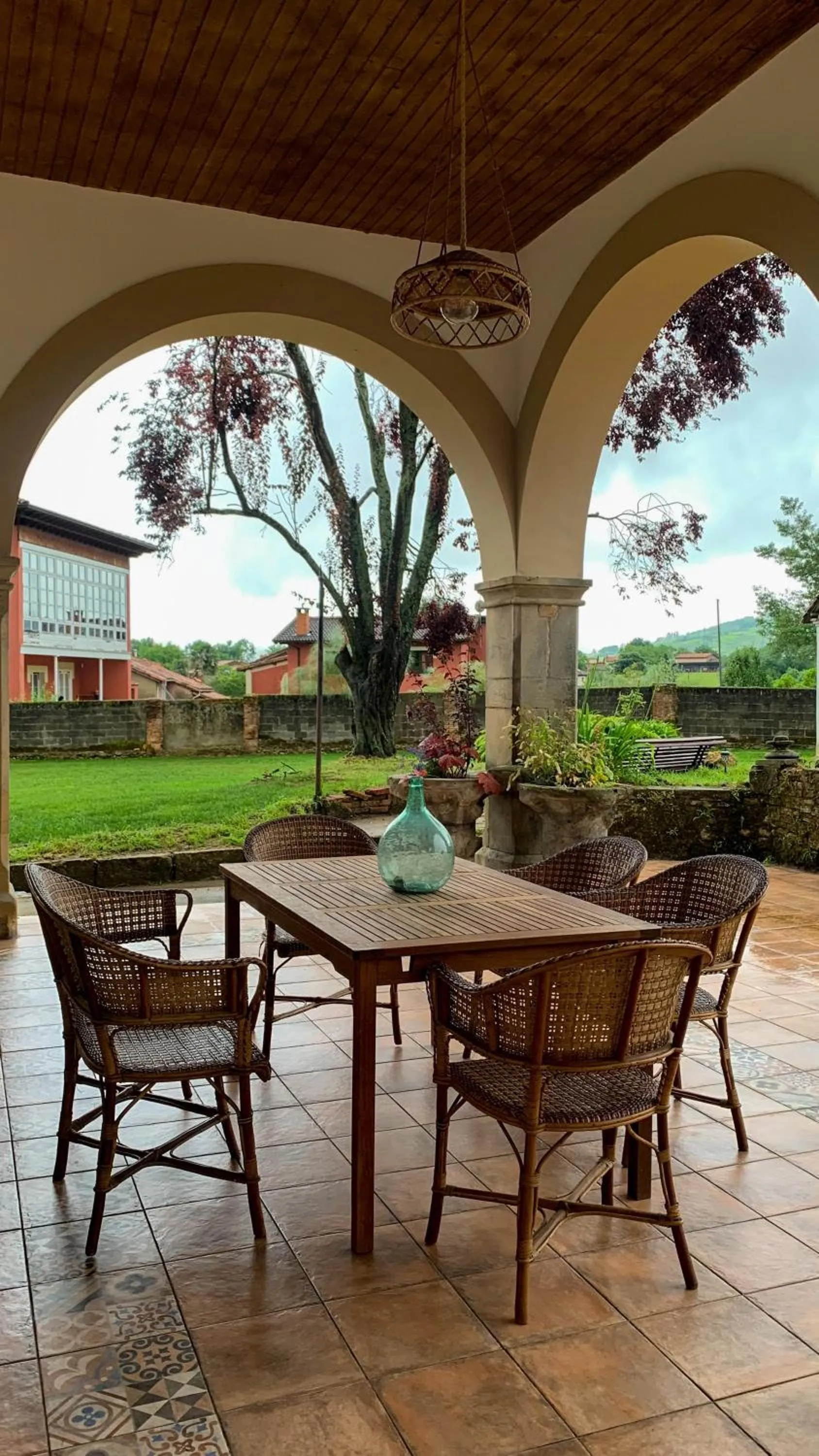 Garden in La Venta de Miyares - Casa de Indianos