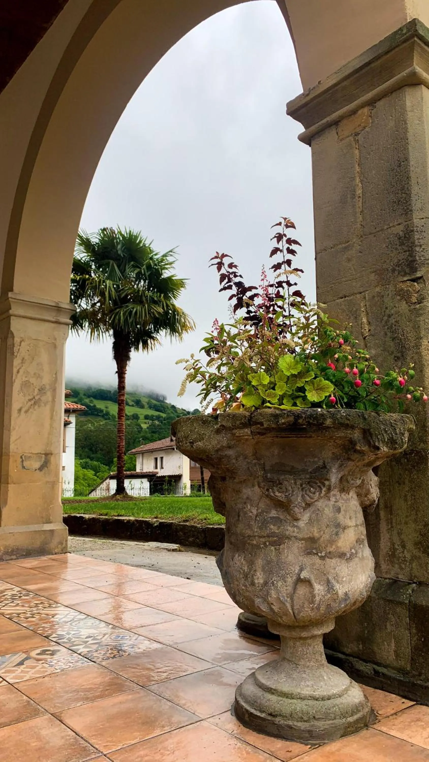 Garden in La Venta de Miyares - Casa de Indianos