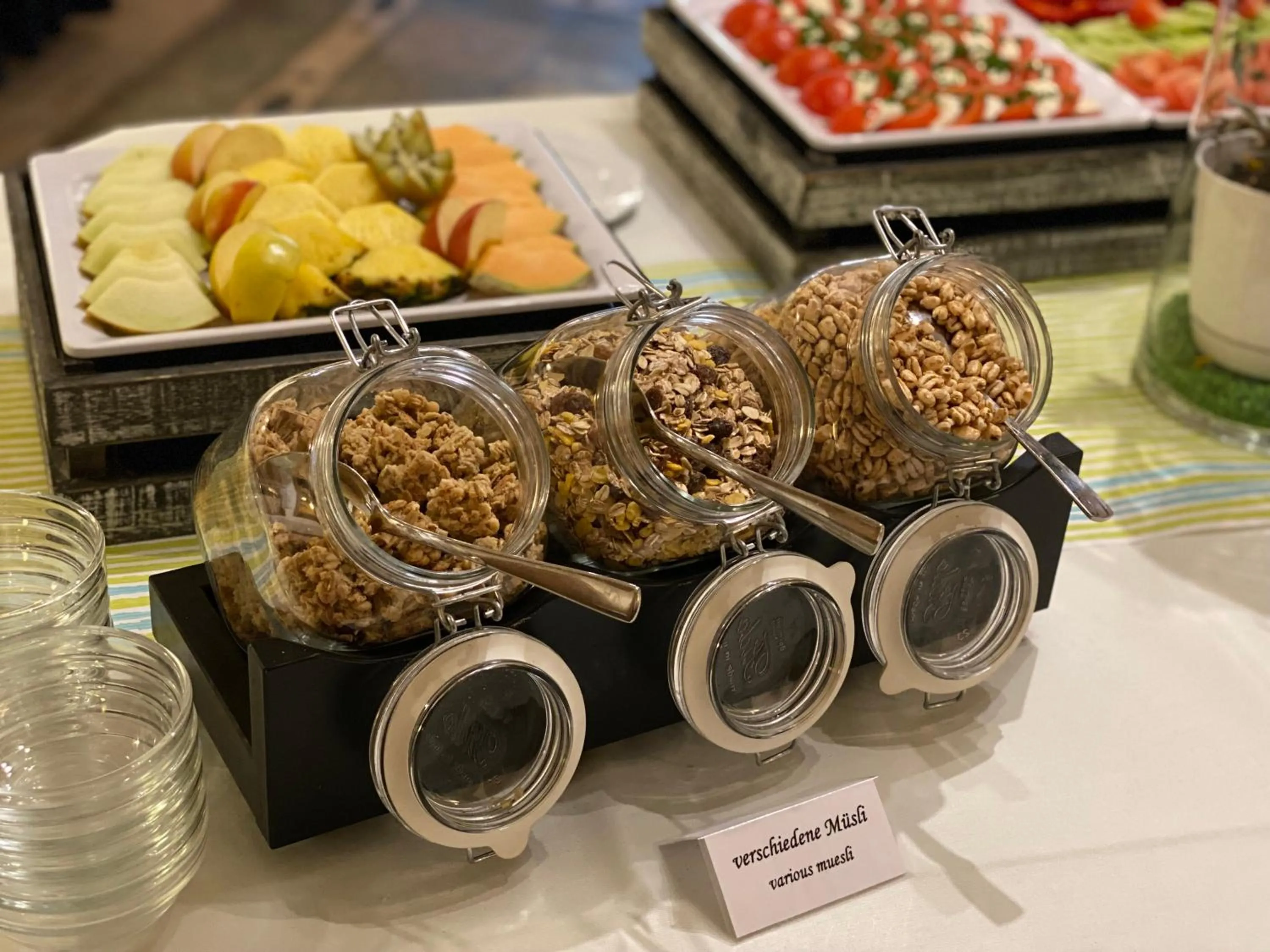 Continental breakfast in Hotel Horizont GmbH
