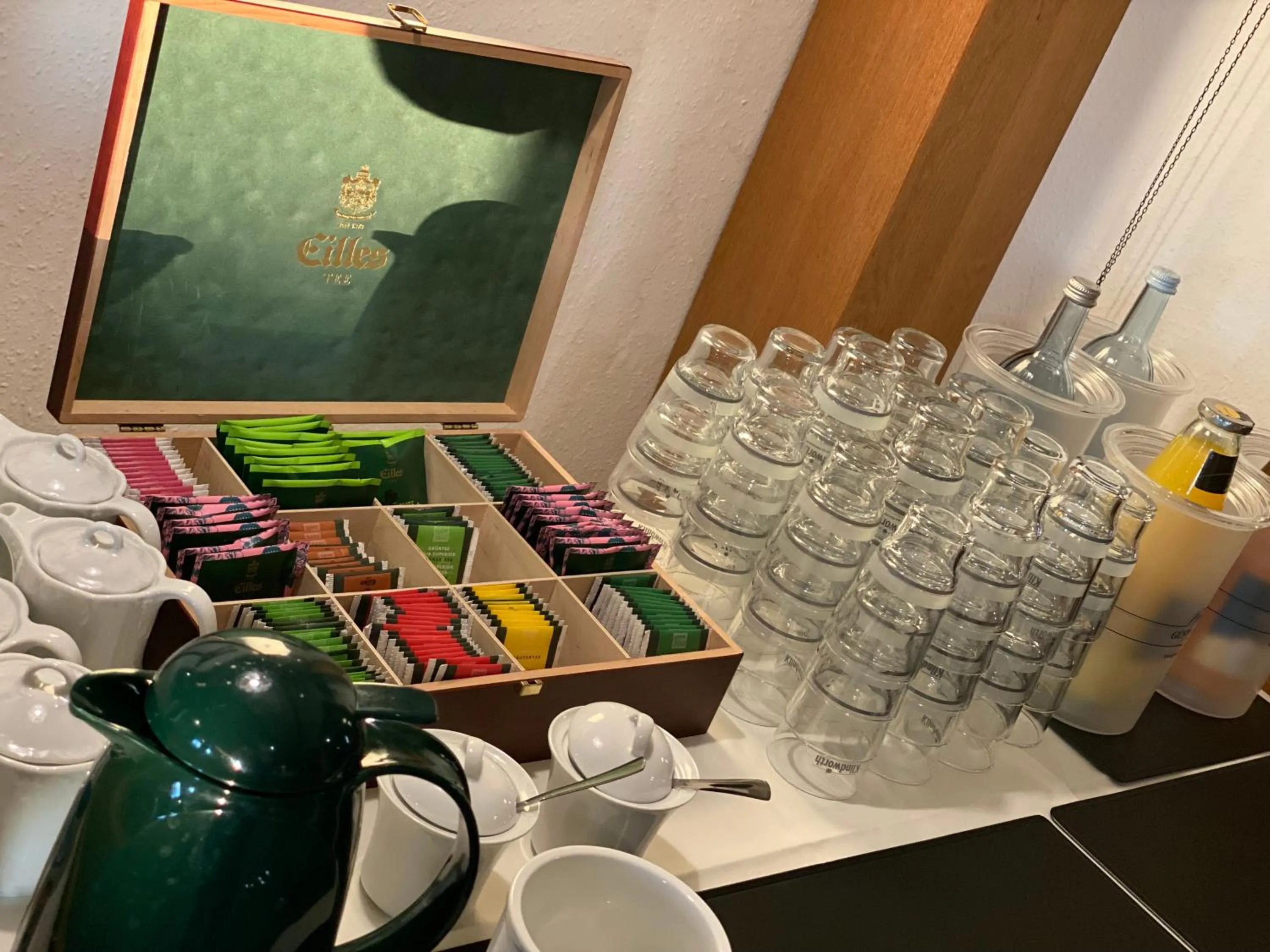 Continental breakfast in Hotel Horizont GmbH