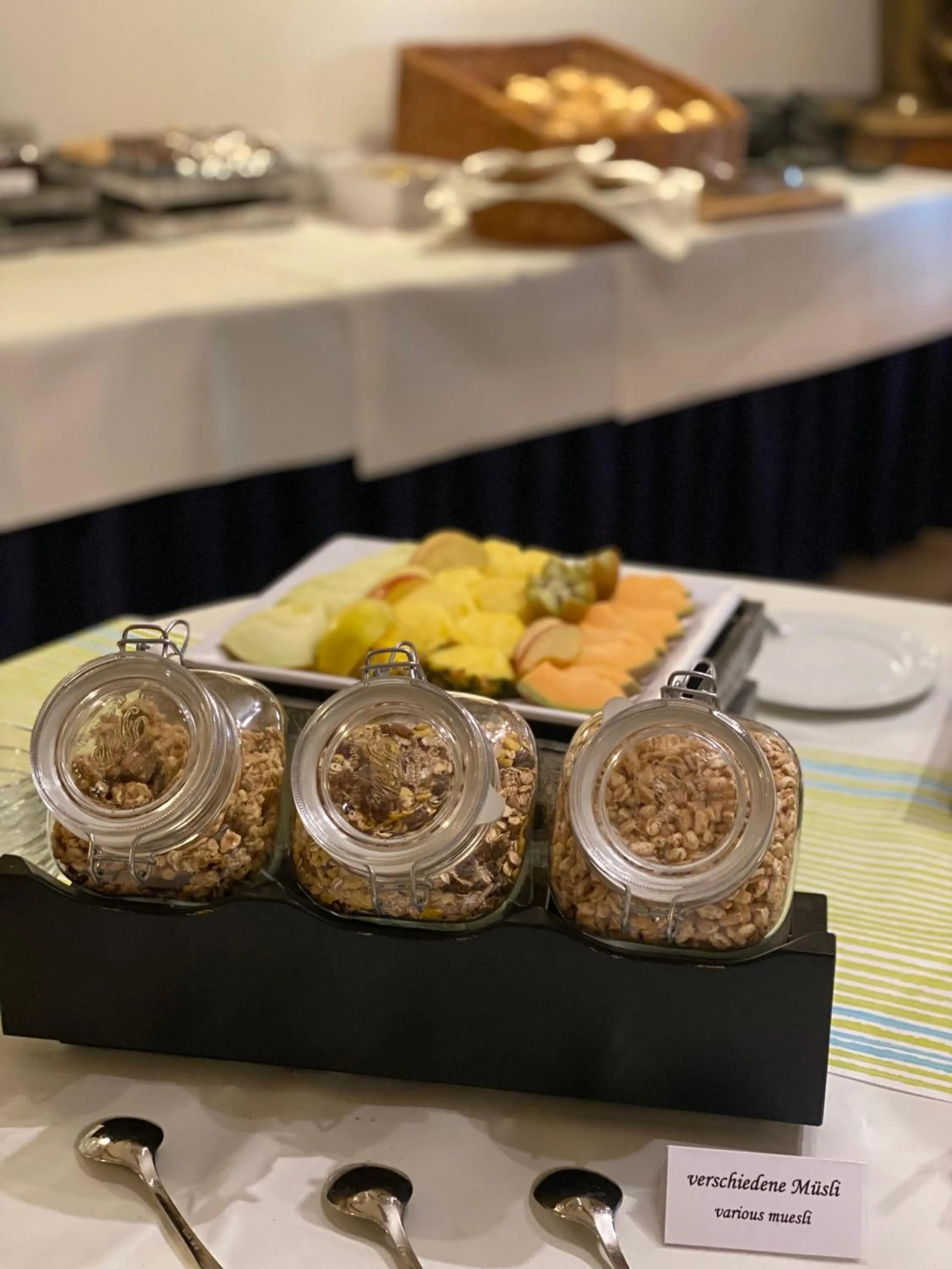 Continental breakfast in Hotel Horizont GmbH