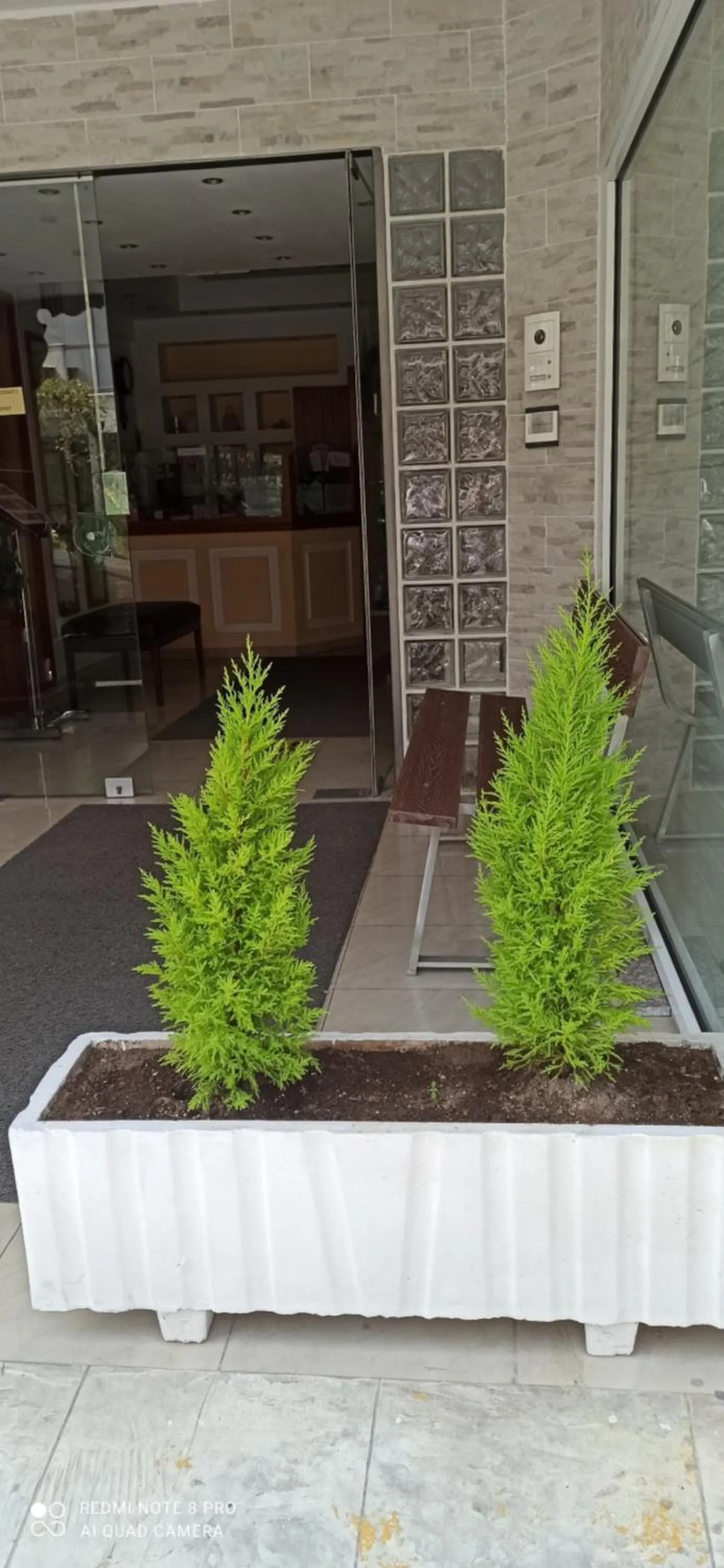 Facade/entrance in Chariclia Hotel