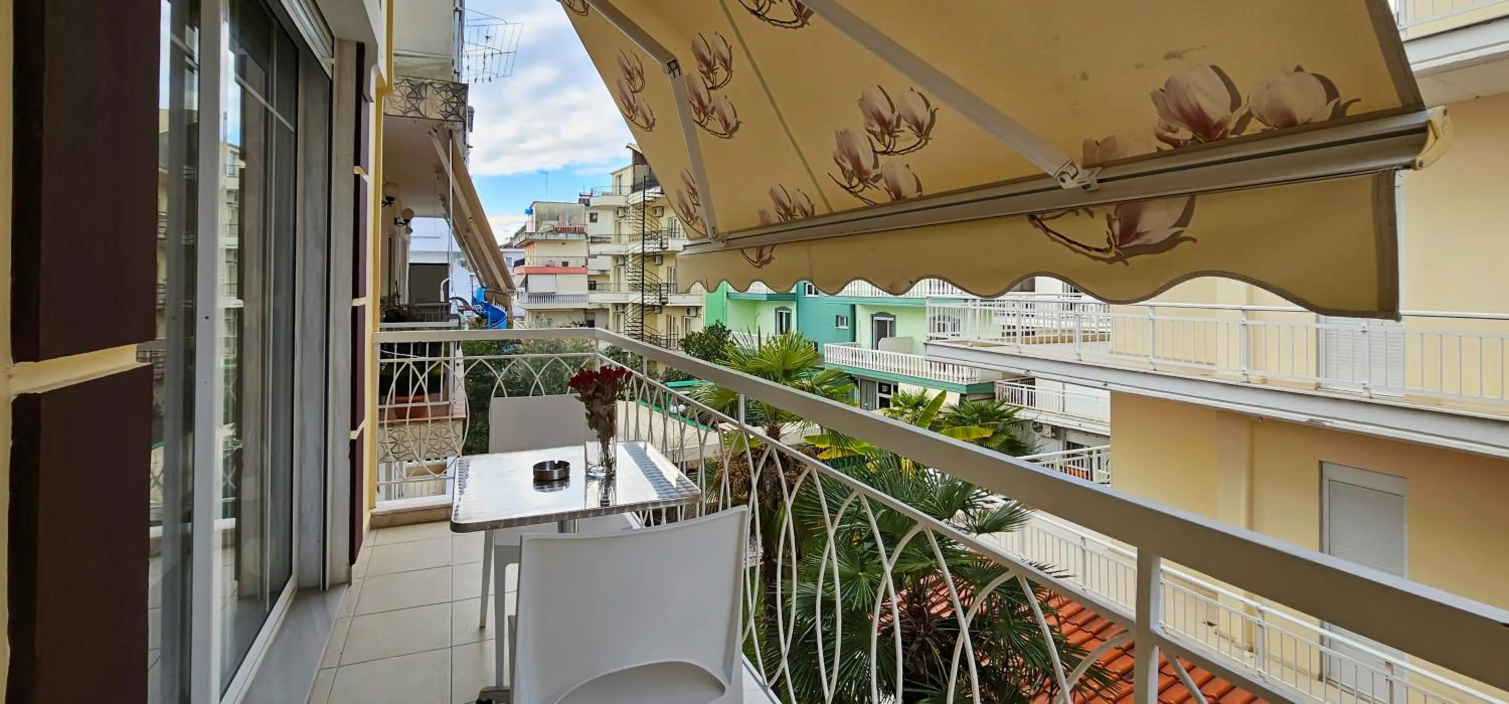 Balcony/Terrace in Chariclia Hotel