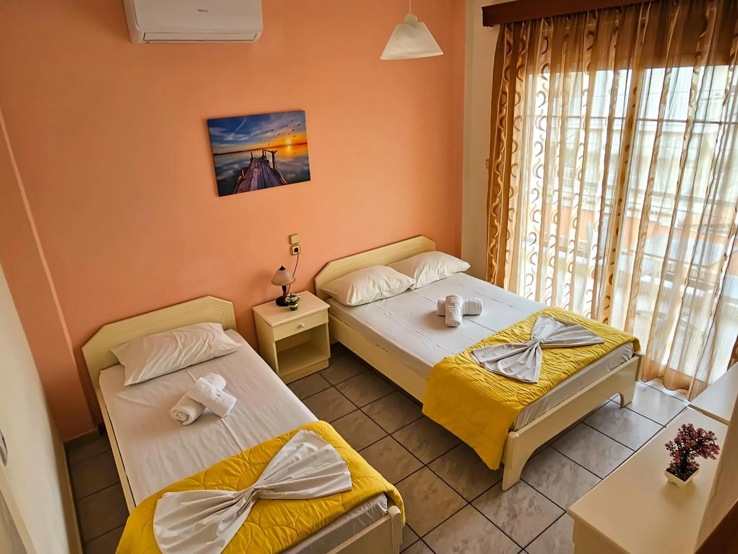 Photo of the whole room, Bed in Chariclia Hotel
