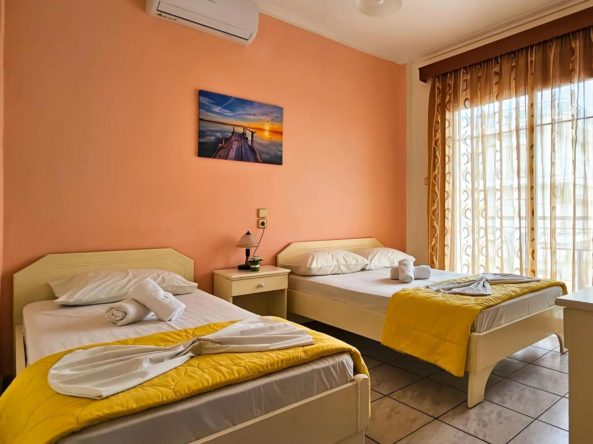 Photo of the whole room, Bed in Chariclia Hotel
