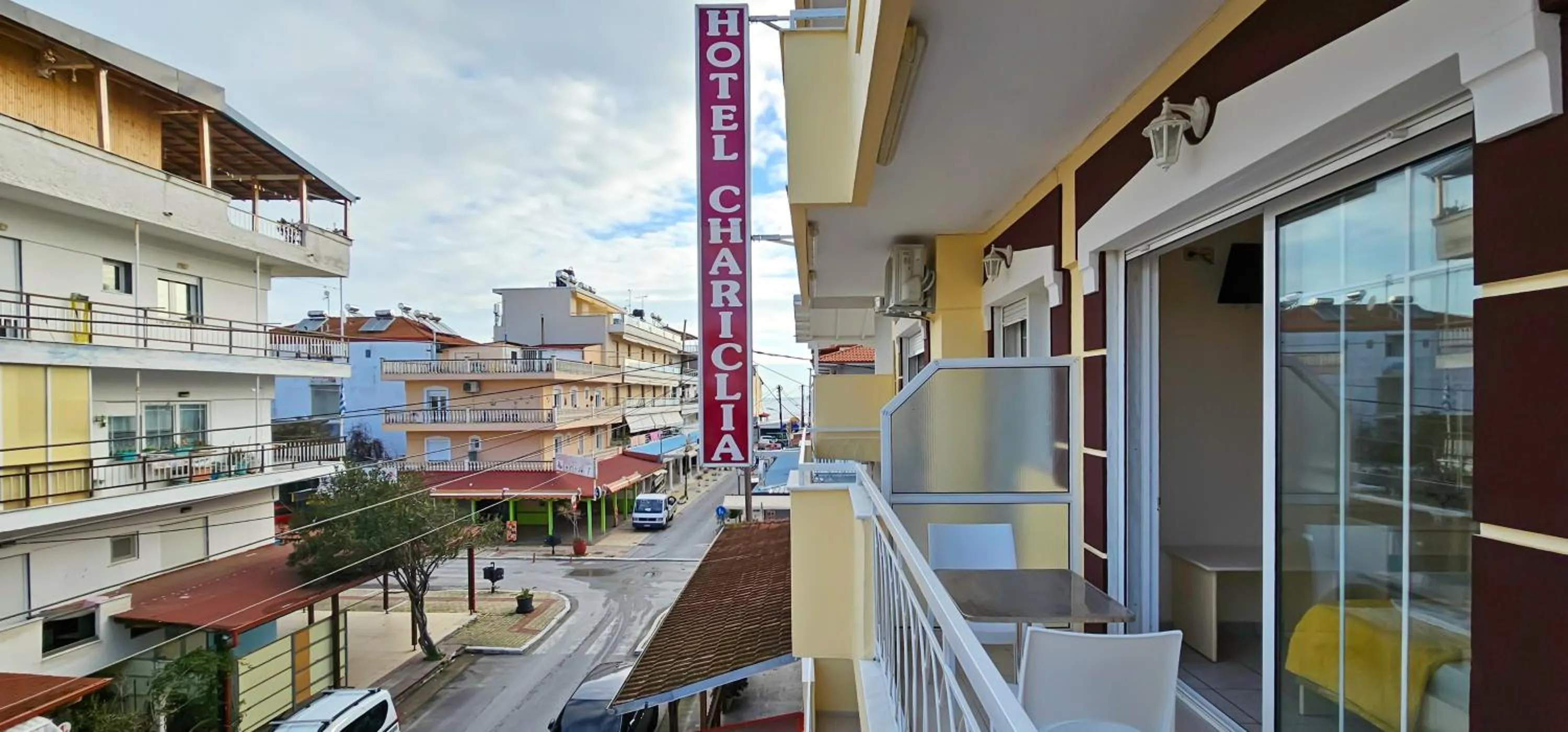 Street view in Chariclia Hotel