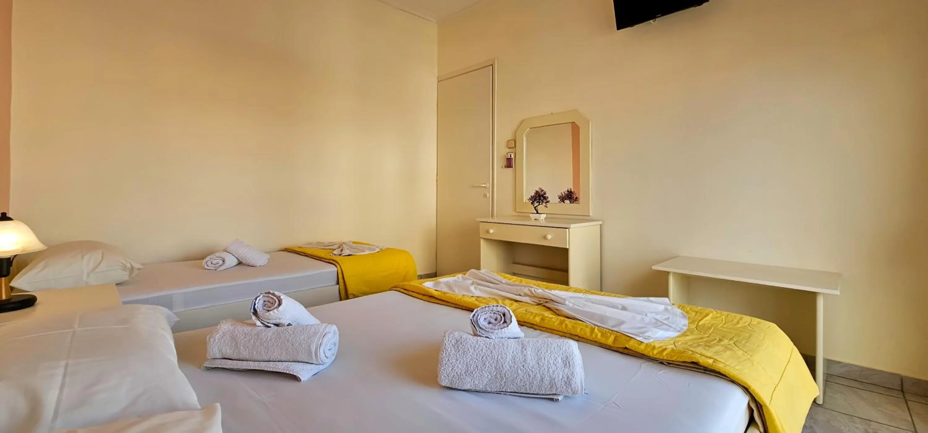Photo of the whole room, Bed in Chariclia Hotel