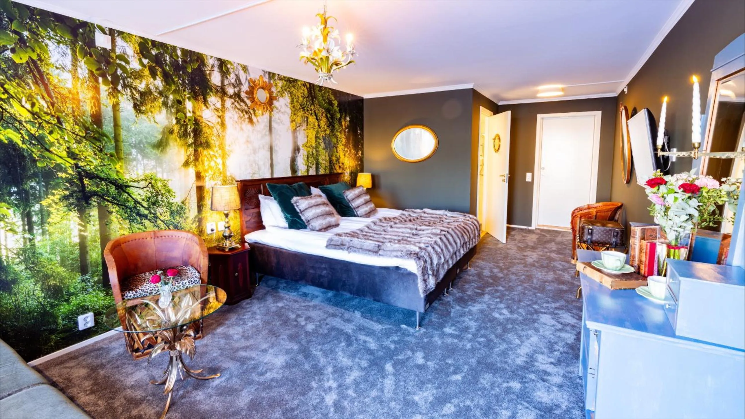 Bedroom, Bed in Slottsgården Hotell & Restaurang