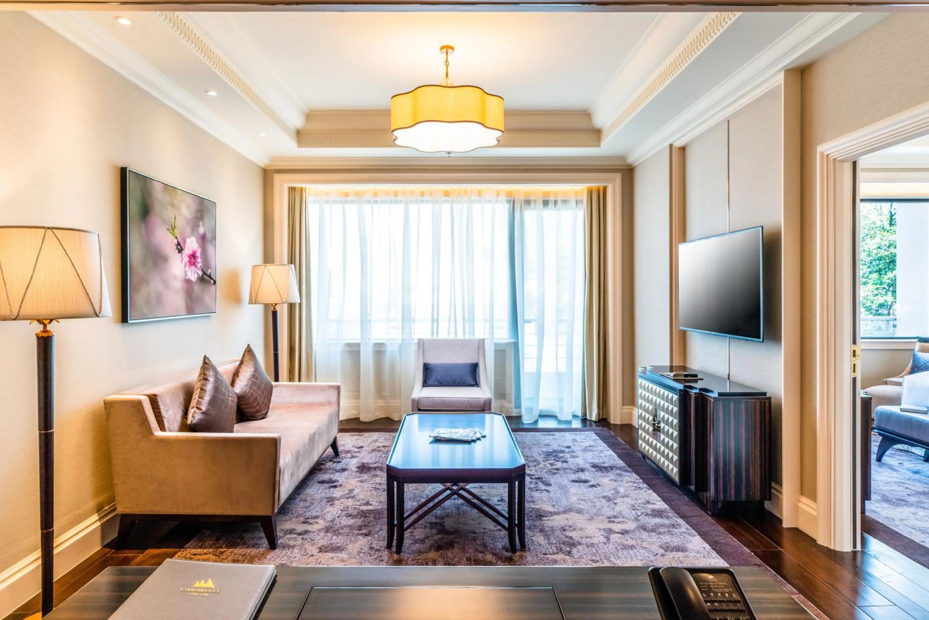 Living room in Caravelle Saigon