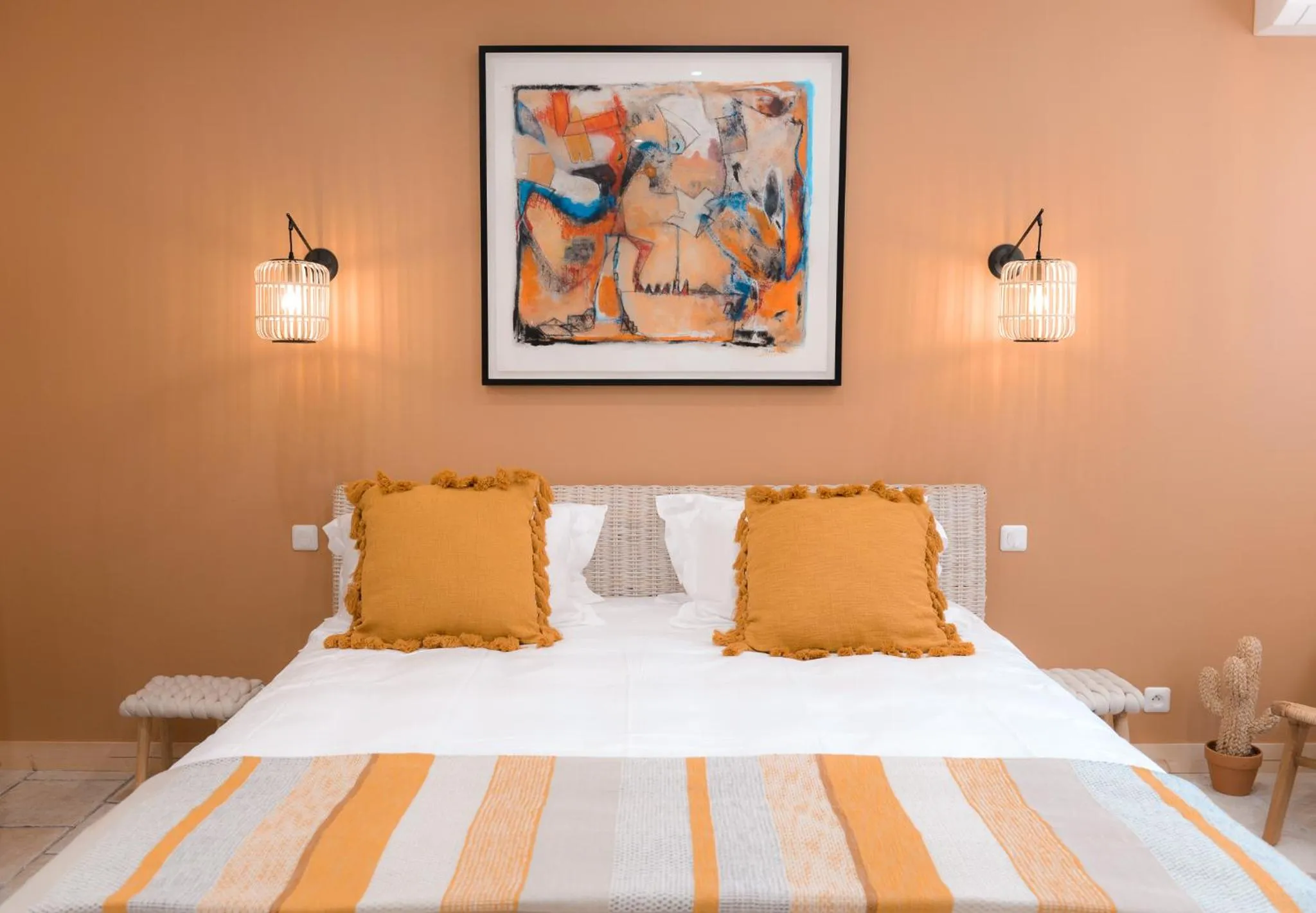 Bed in La Parenthèse de Marie