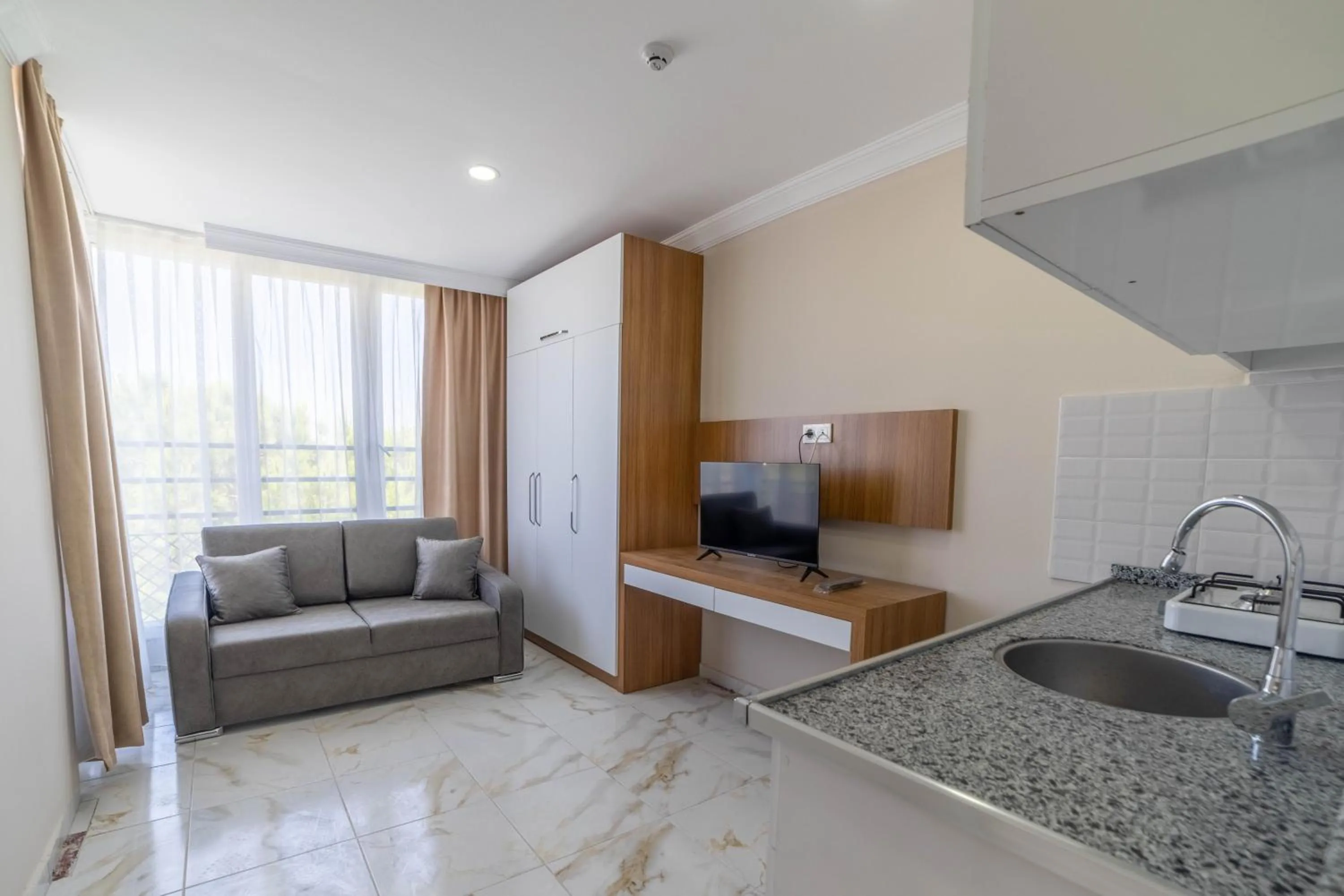 Kitchen or kitchenette in REGA OTEL