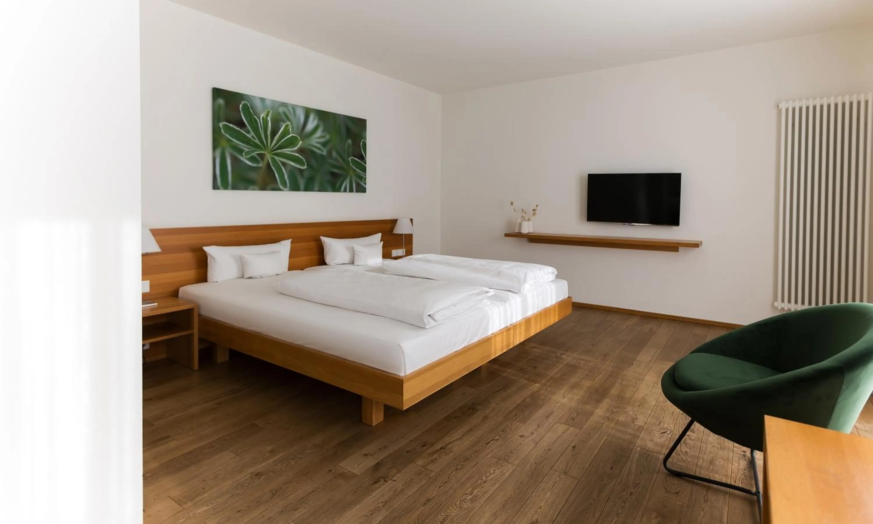 Bed in B&O Parkhotel