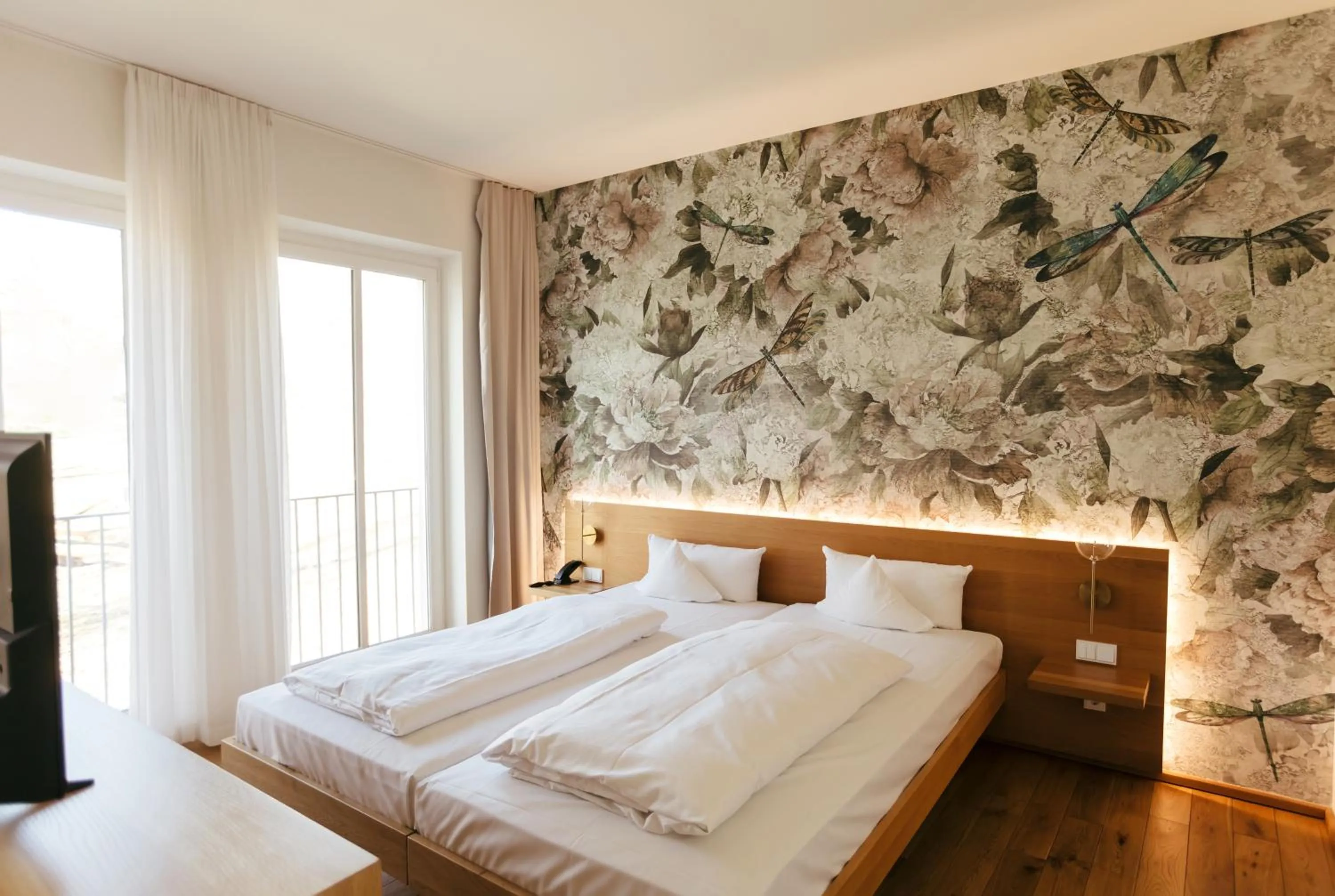 Bed in B&O Parkhotel