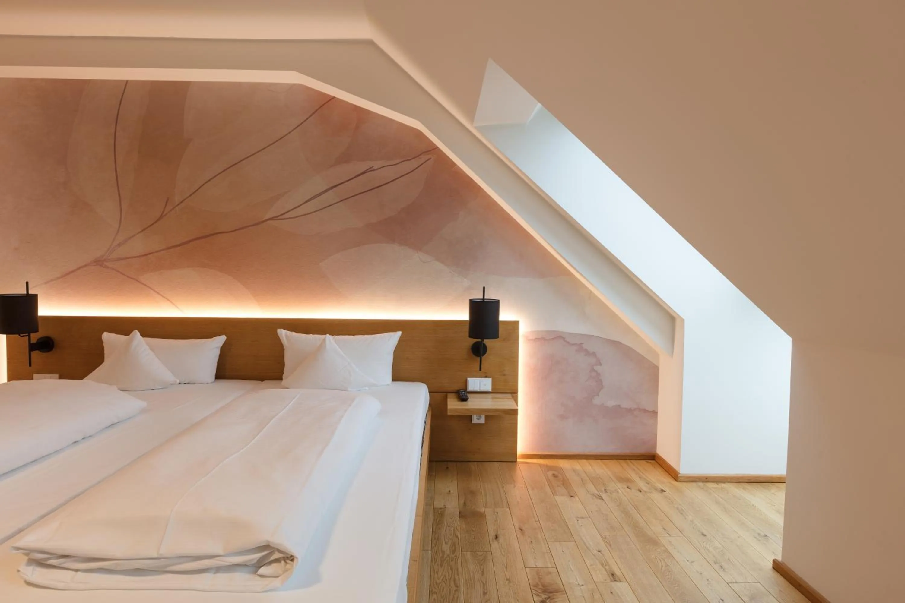 Bed in B&O Parkhotel