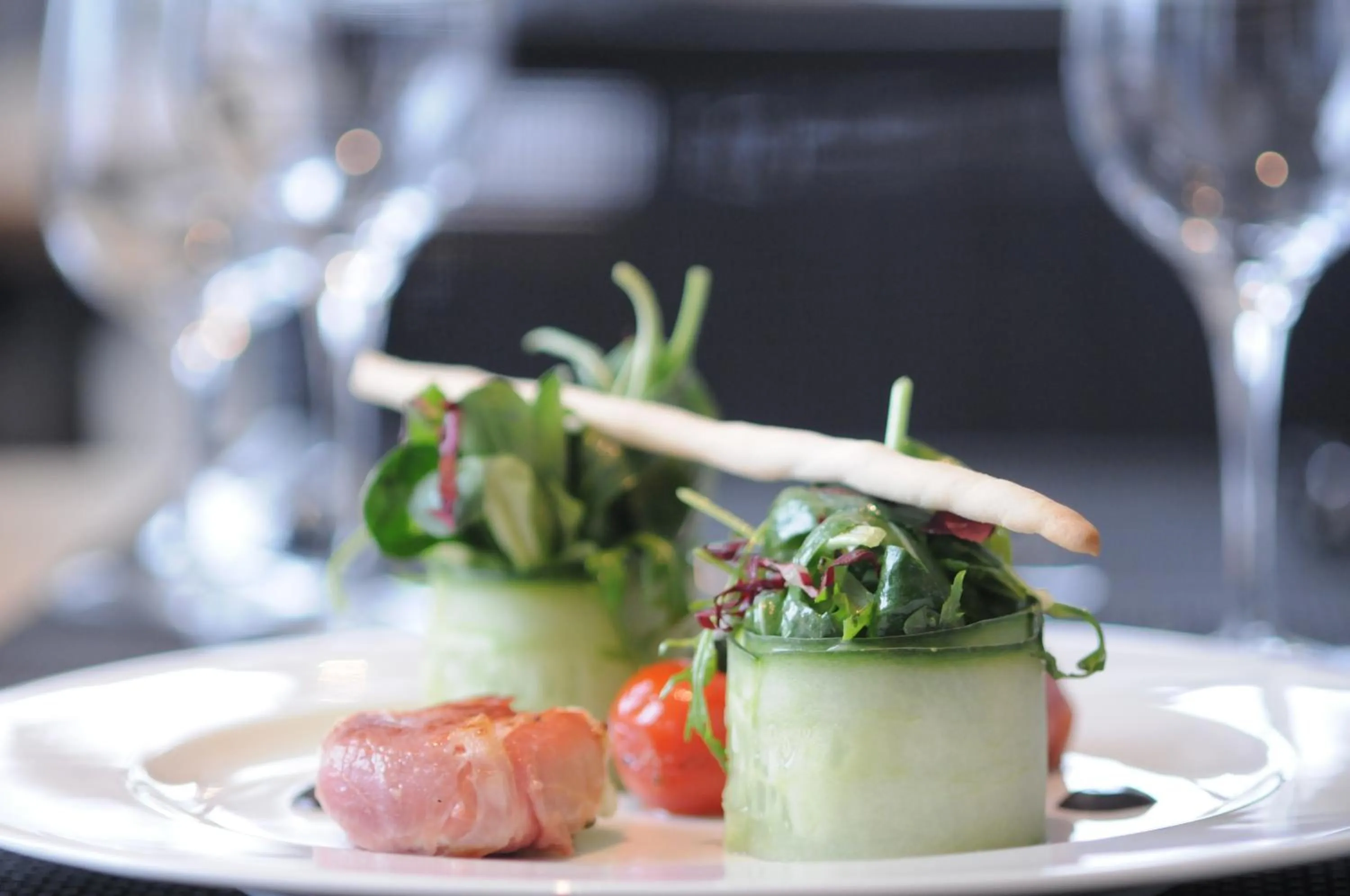 Food and drinks in B&O Parkhotel