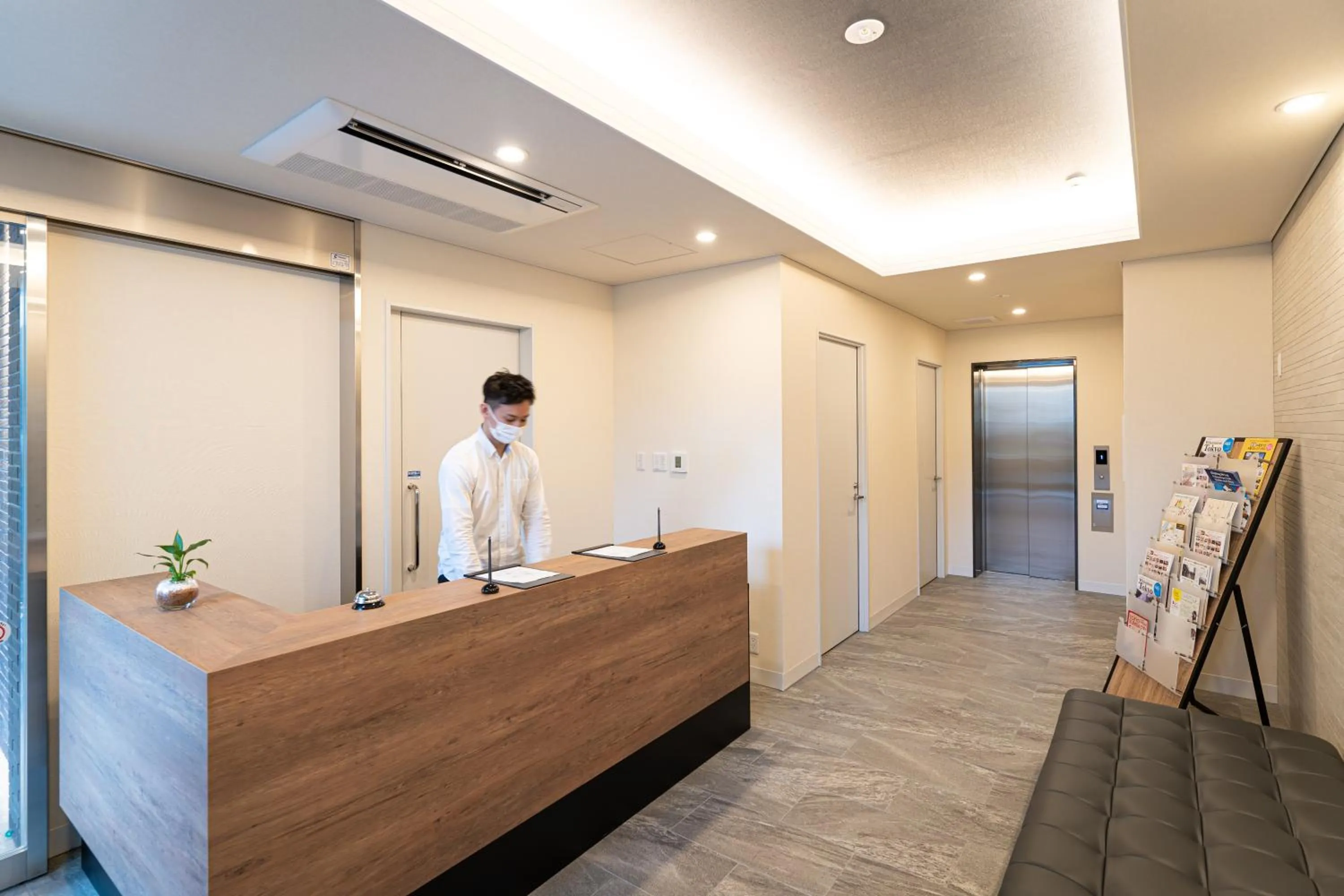 Lobby or reception in BON Tokyo Asakusa