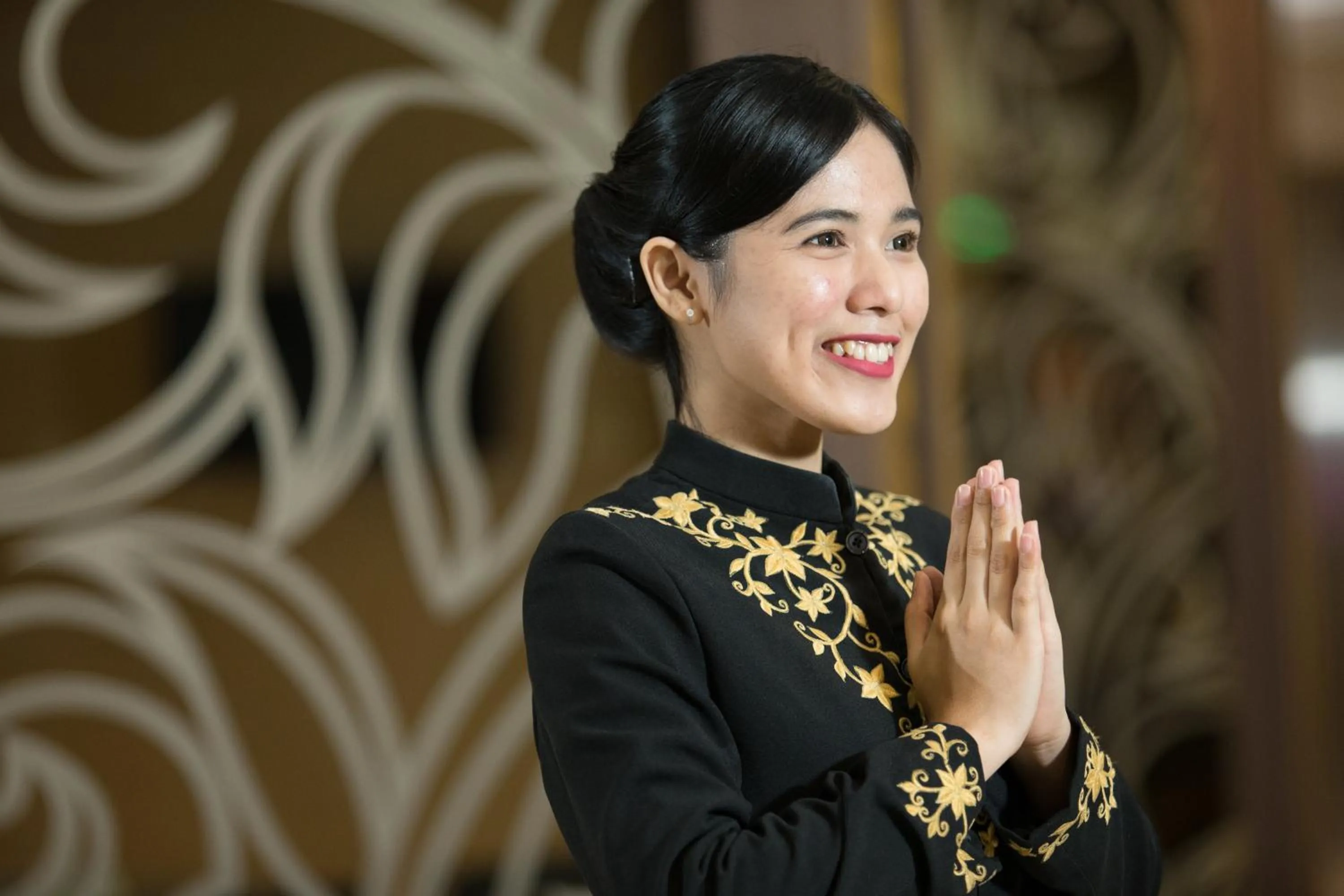 Staff in Hotel Santika Depok