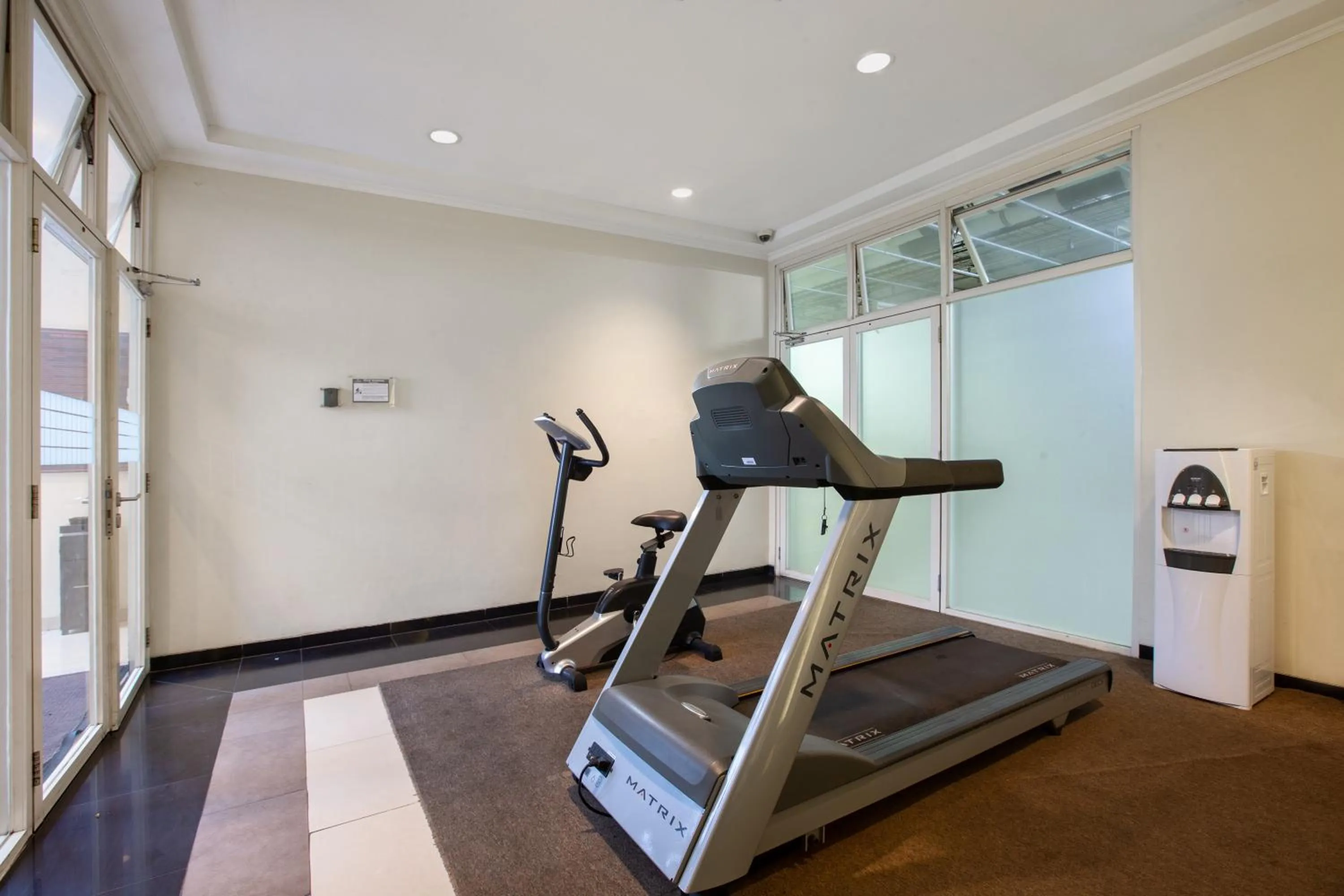 Fitness centre/facilities in Hotel Santika Depok