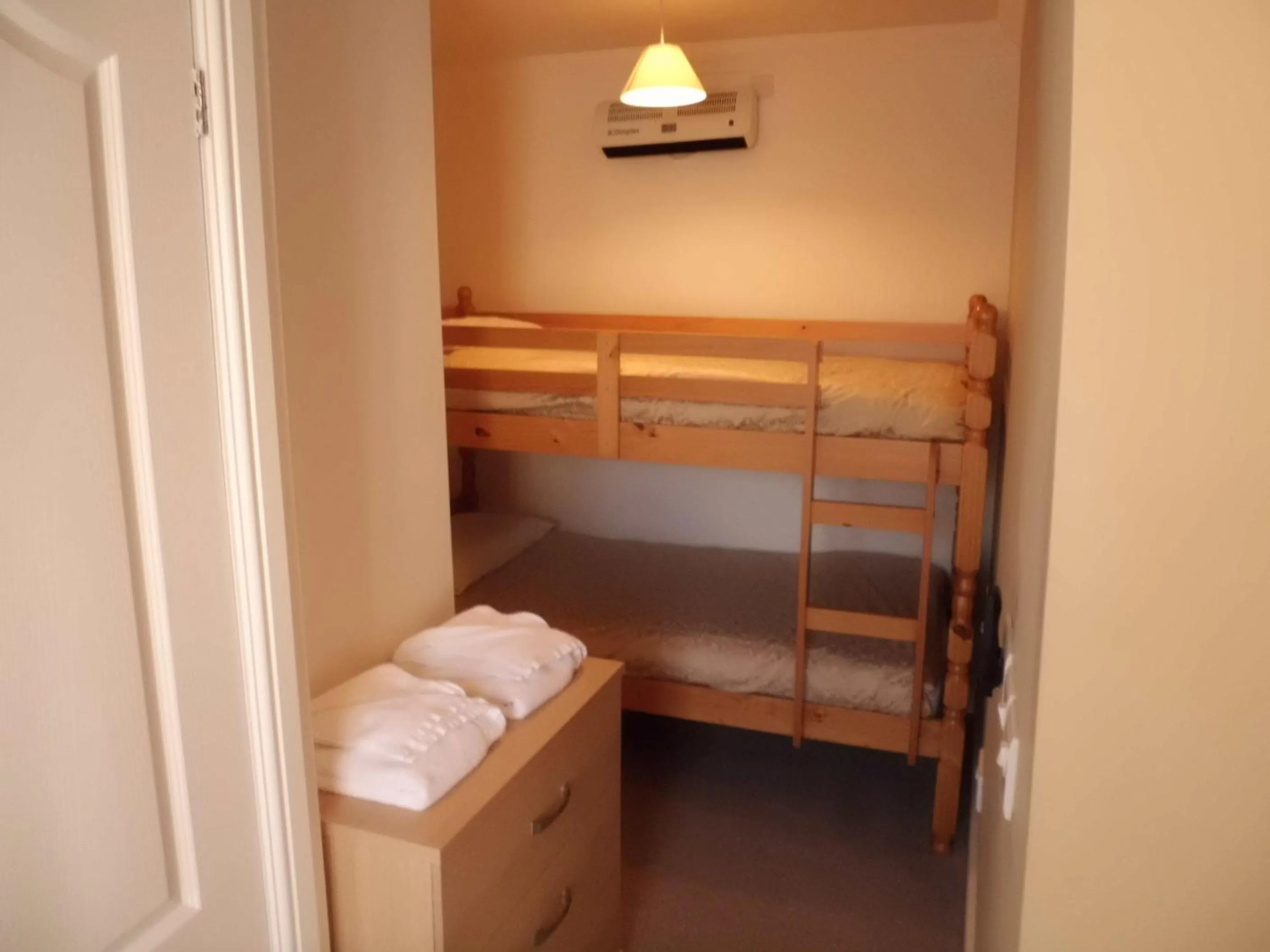 Bed in The Golden Lion Hotel