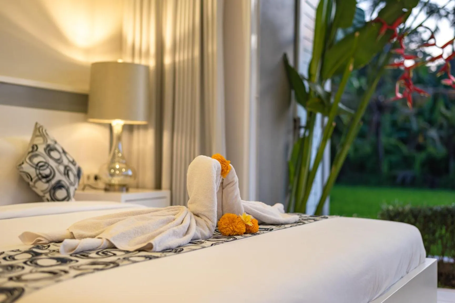 Bedroom, Bed in Villa Shiva