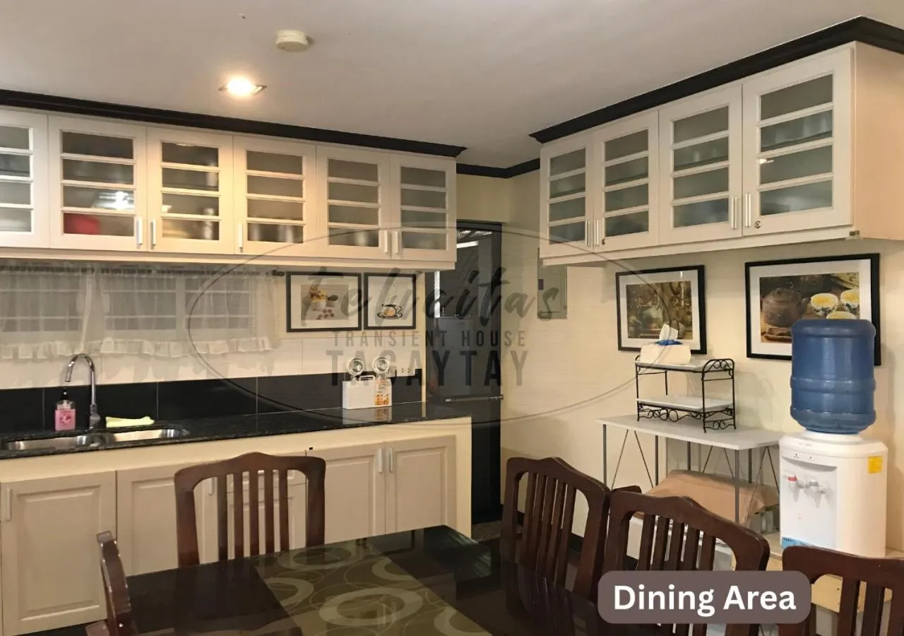 Dining area in Felicitas Tagaytay