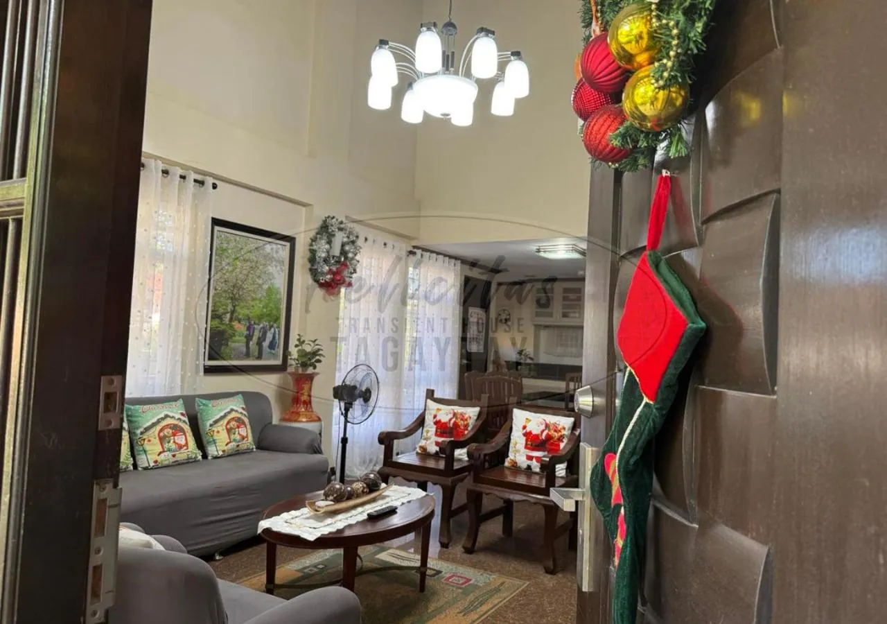 Living room in Felicitas Tagaytay