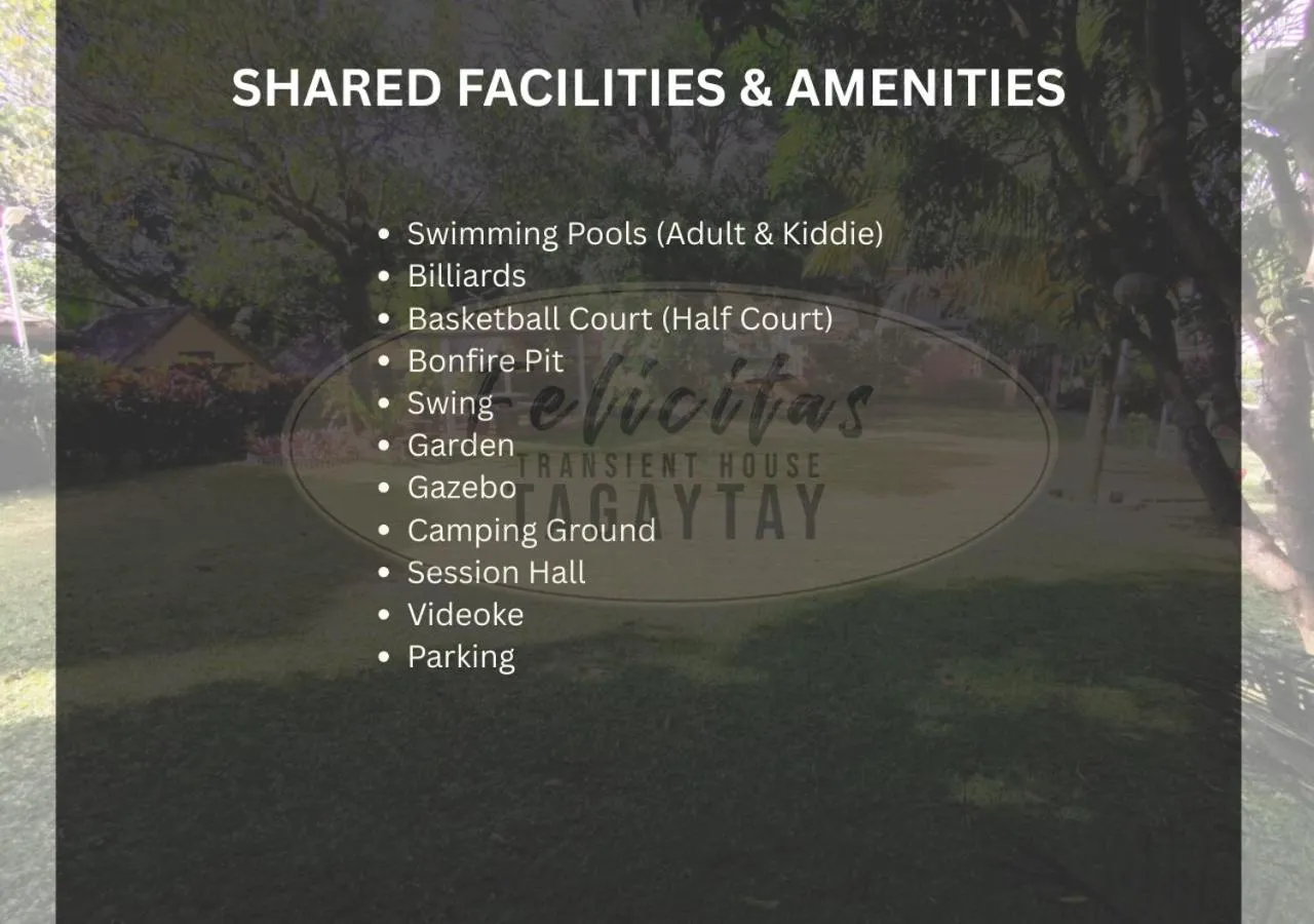 Floor plan in Felicitas Tagaytay