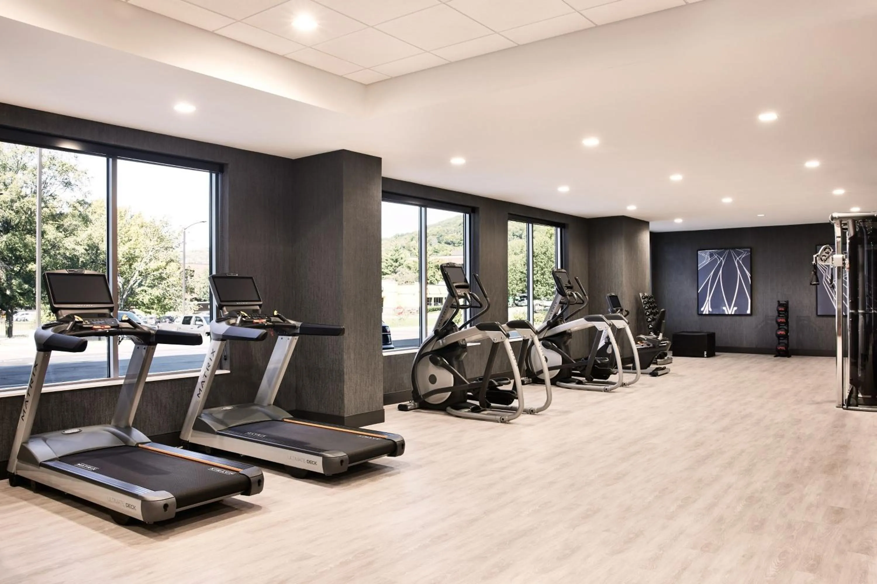 Fitness centre/facilities in AC Hotel by Marriott Nashville Brentwood