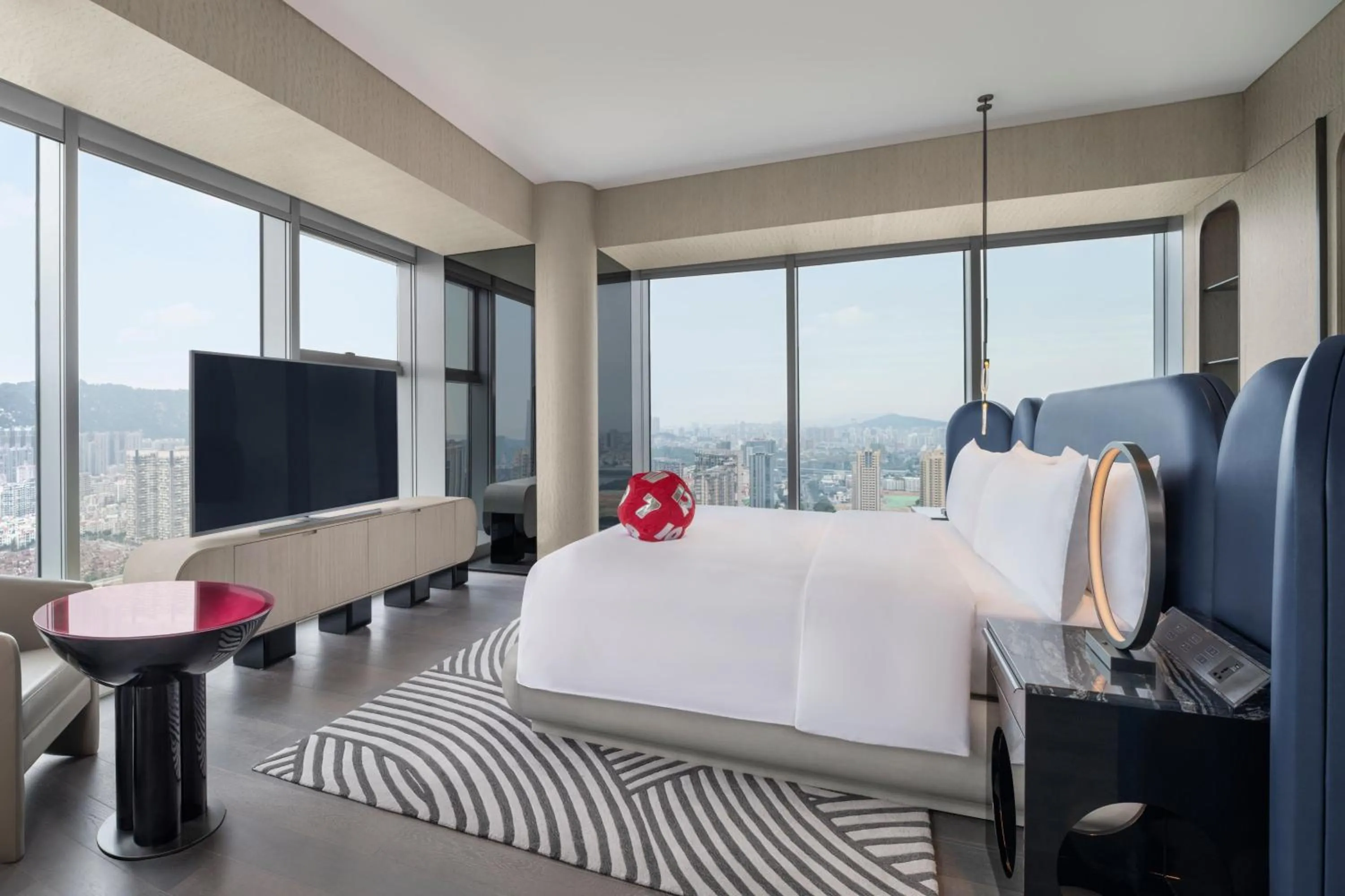 Photo of the whole room, Bed in W-Xiamen