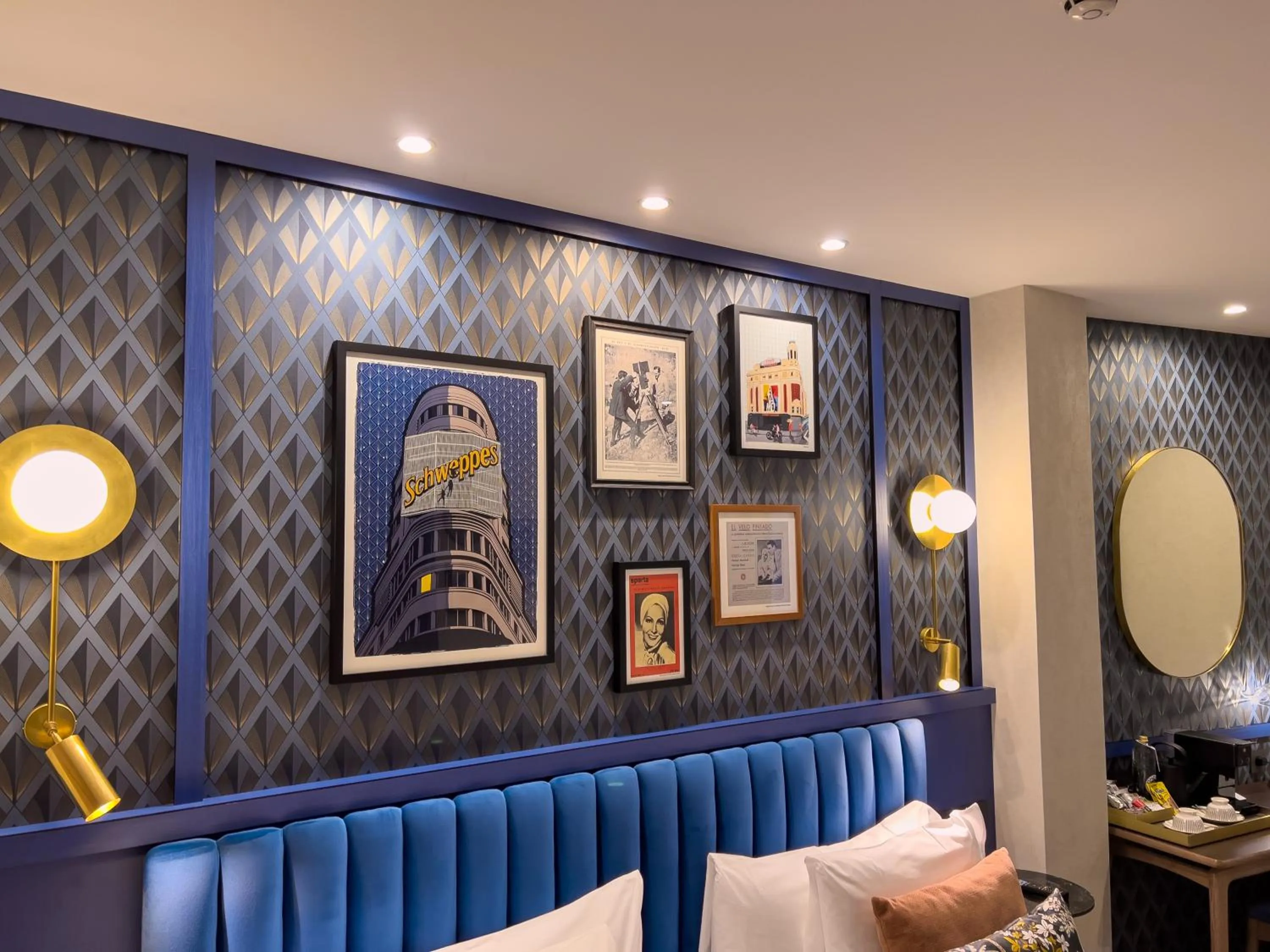 Decorative detail in Hotel Indigo Madrid - Gran Vía by IHG