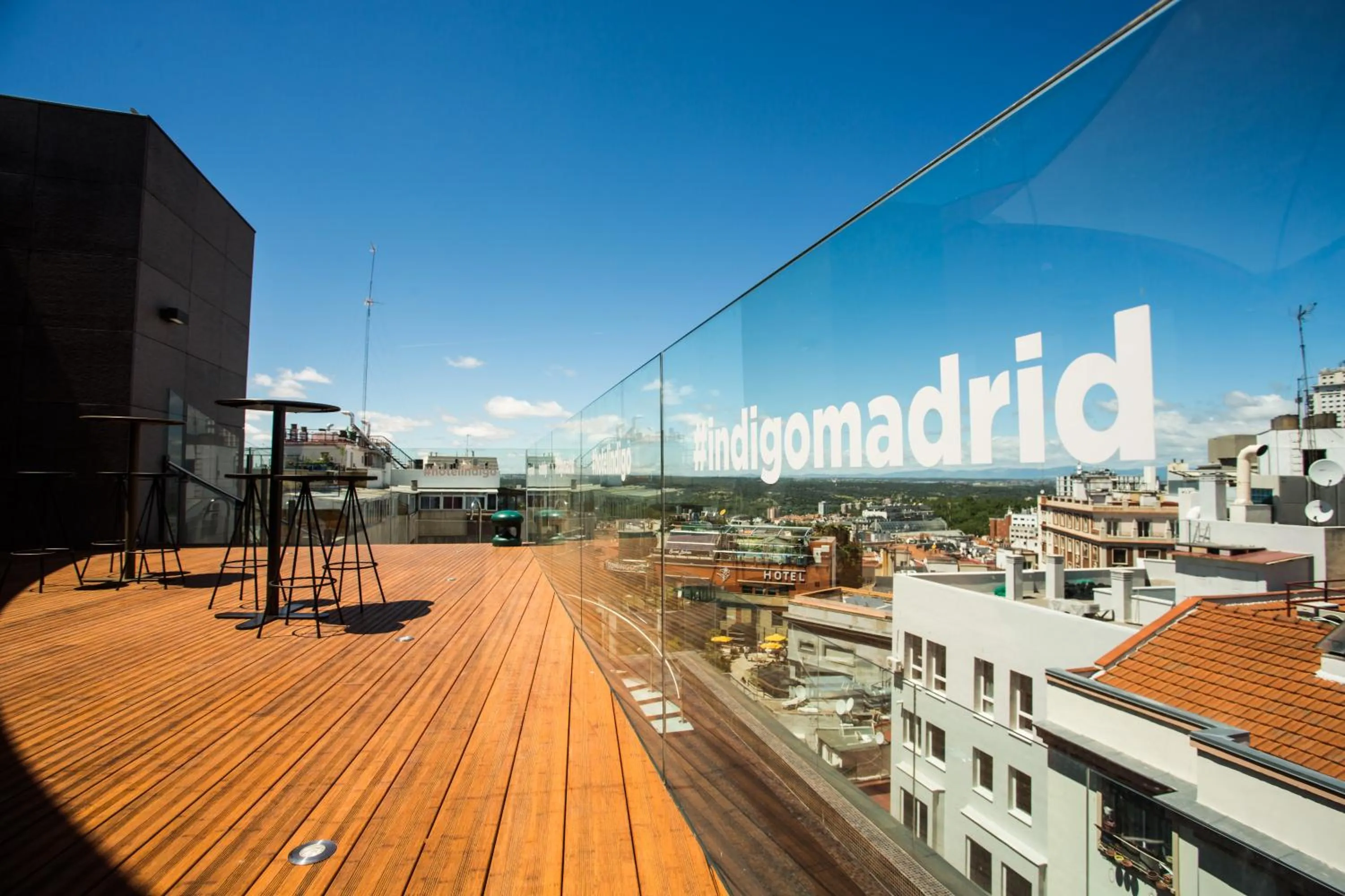 Balcony/Terrace in Hotel Indigo Madrid - Gran Vía by IHG