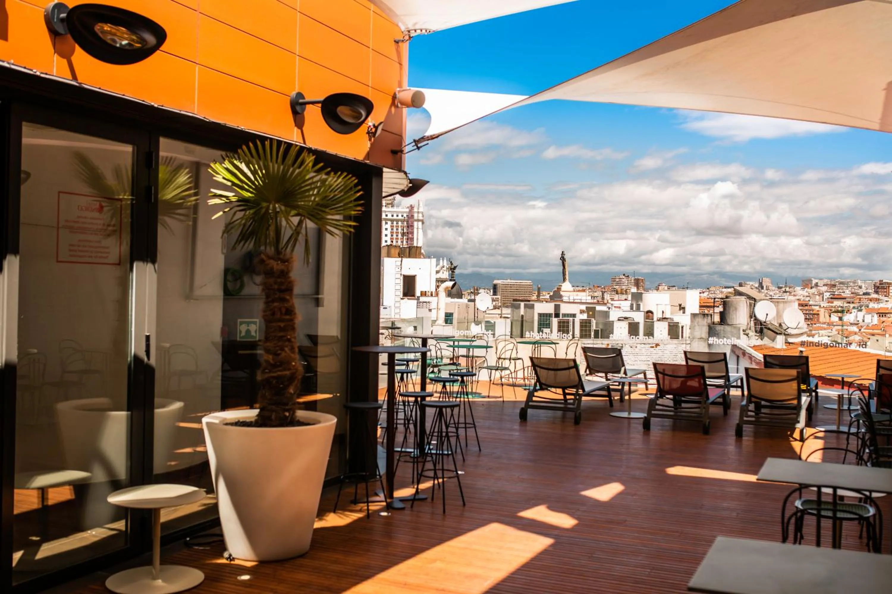 Balcony/Terrace in Hotel Indigo Madrid - Gran Vía by IHG