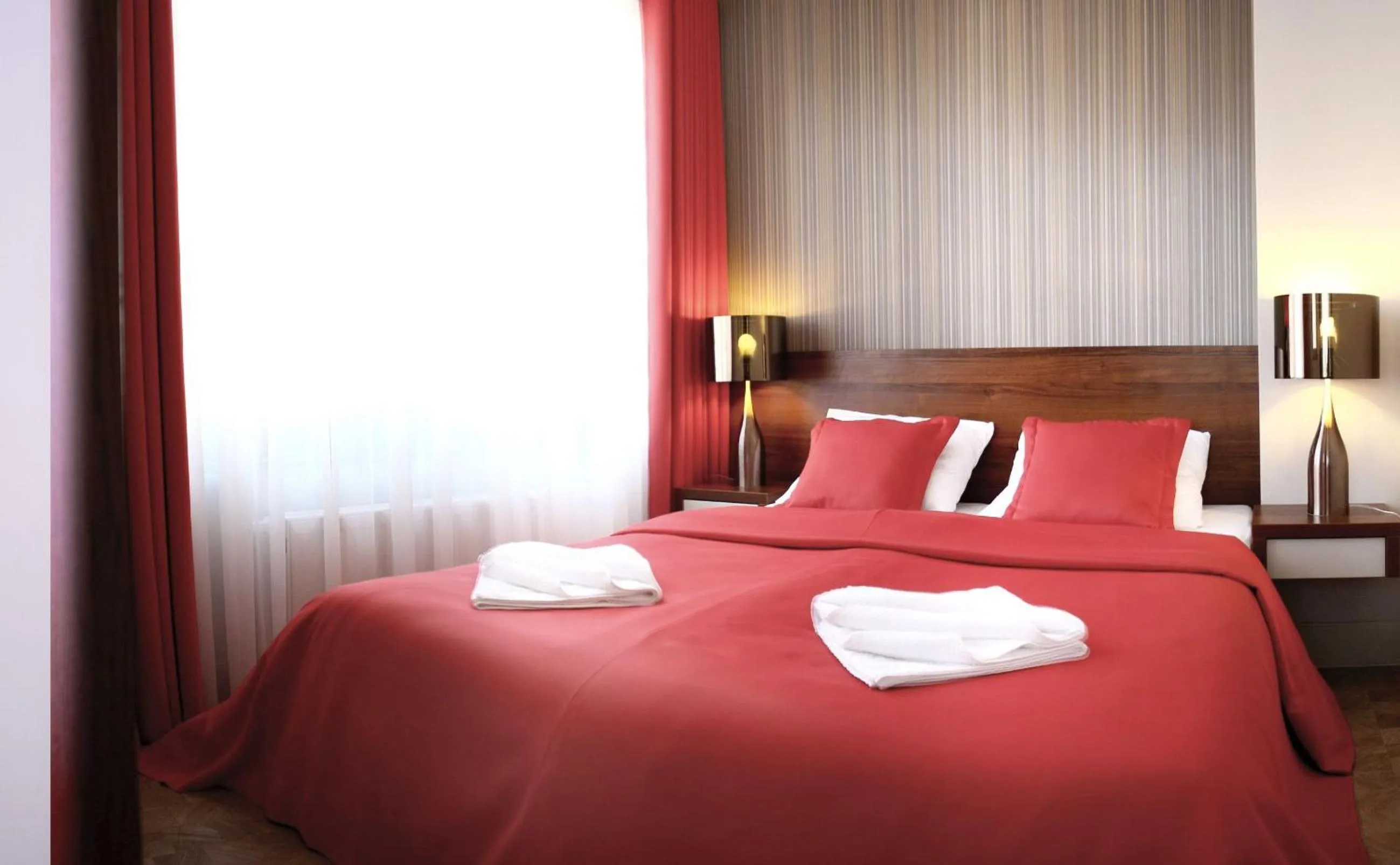 Bed in Apartamenty Mesa Grill Restaurant Cafe