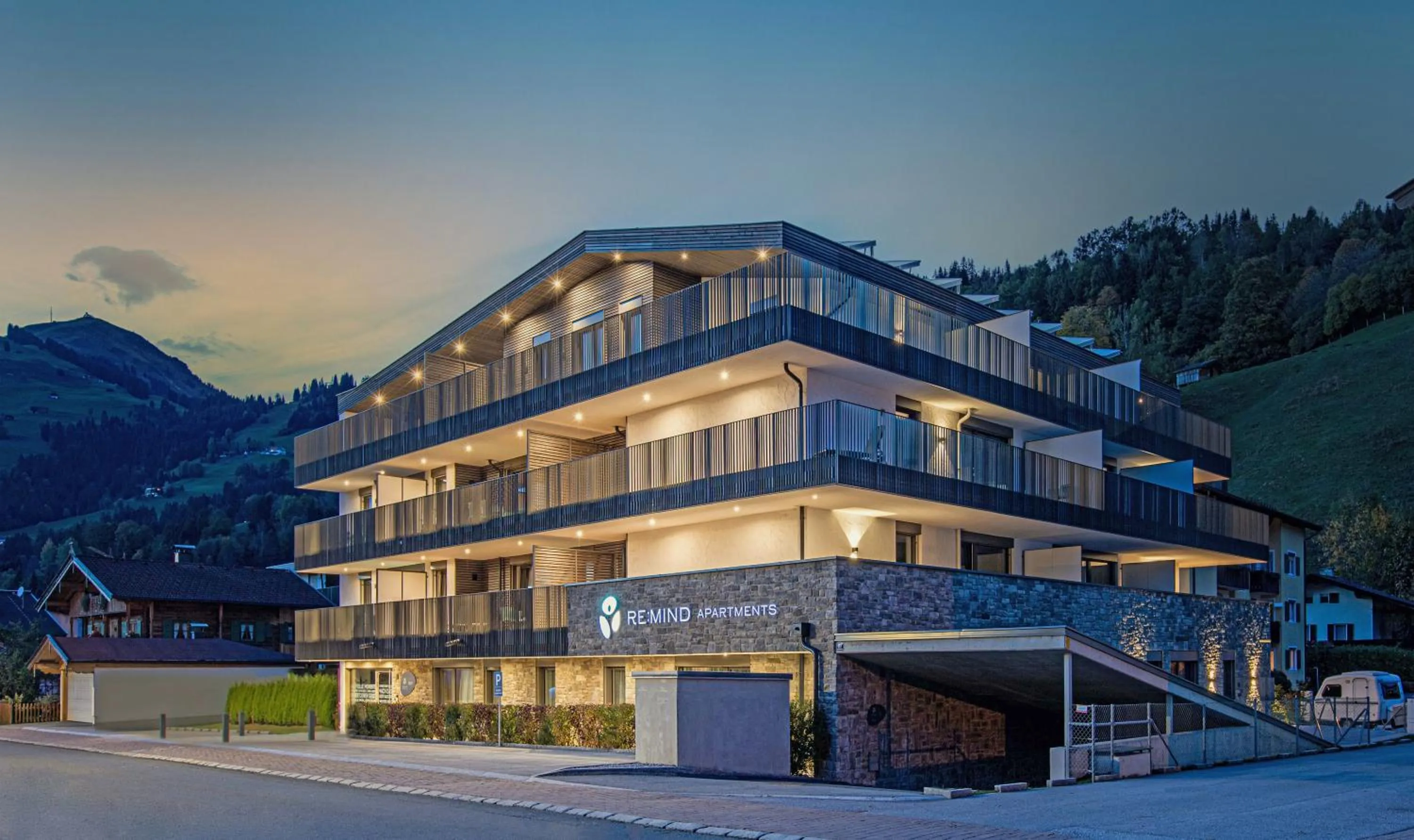 Property building in REMIND Apartements Brixental