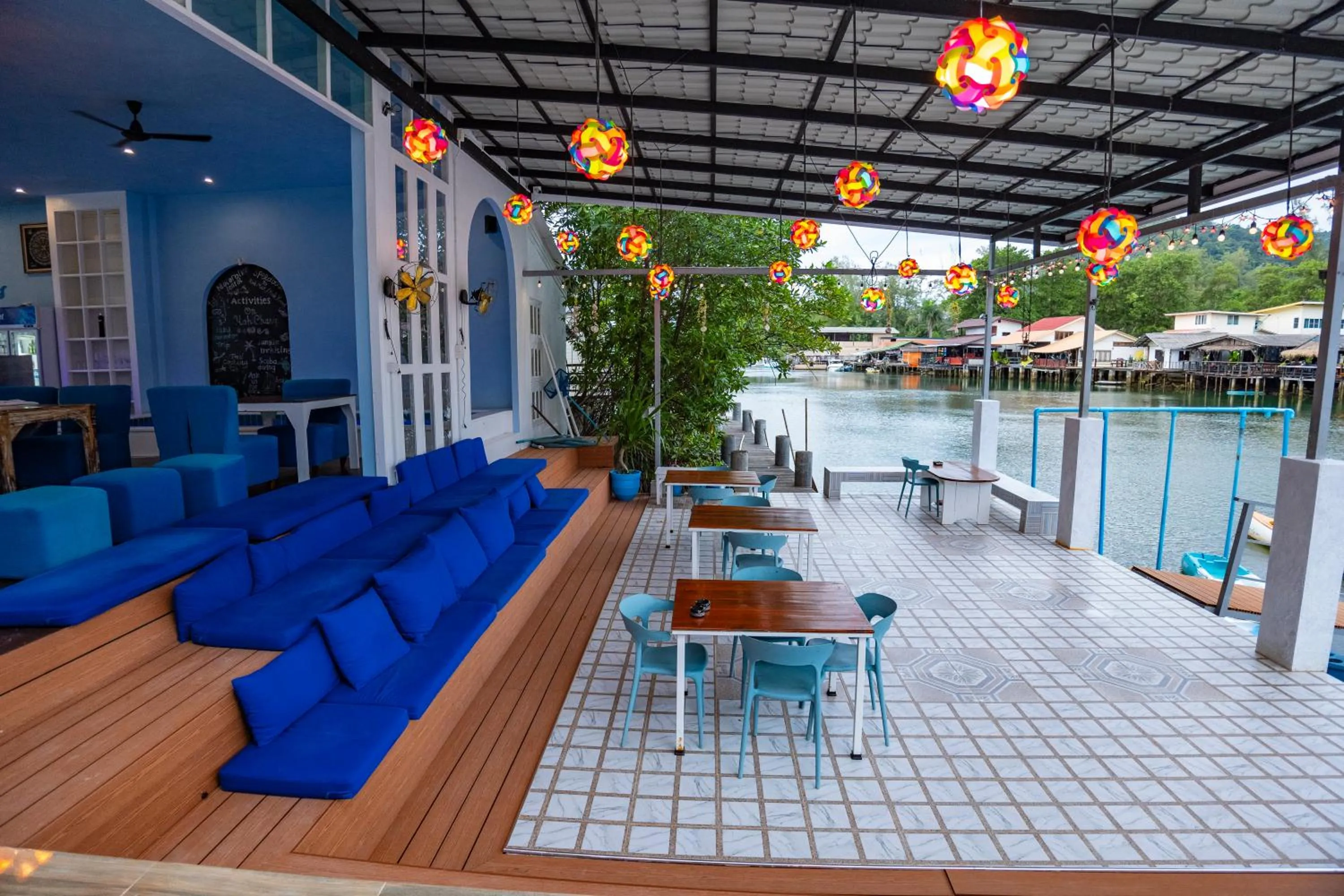 Patio in Watercolours