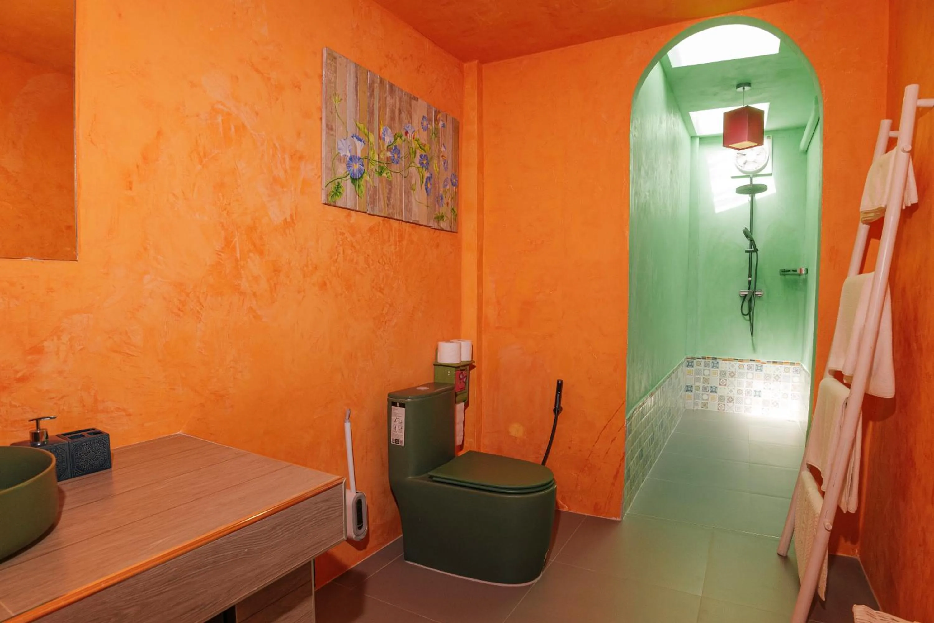 Bathroom in Watercolours