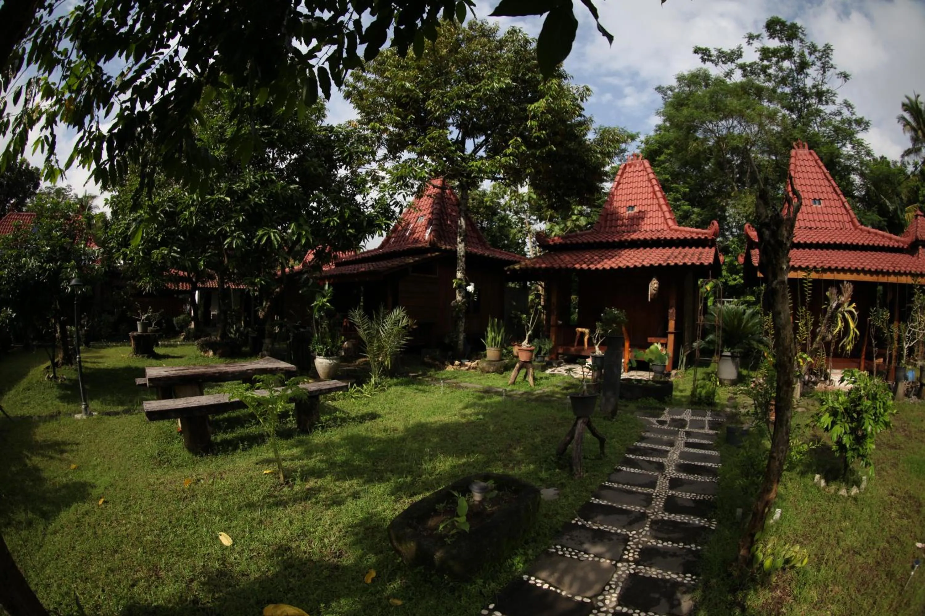 Natural landscape in Omah Garengpoeng Guest House
