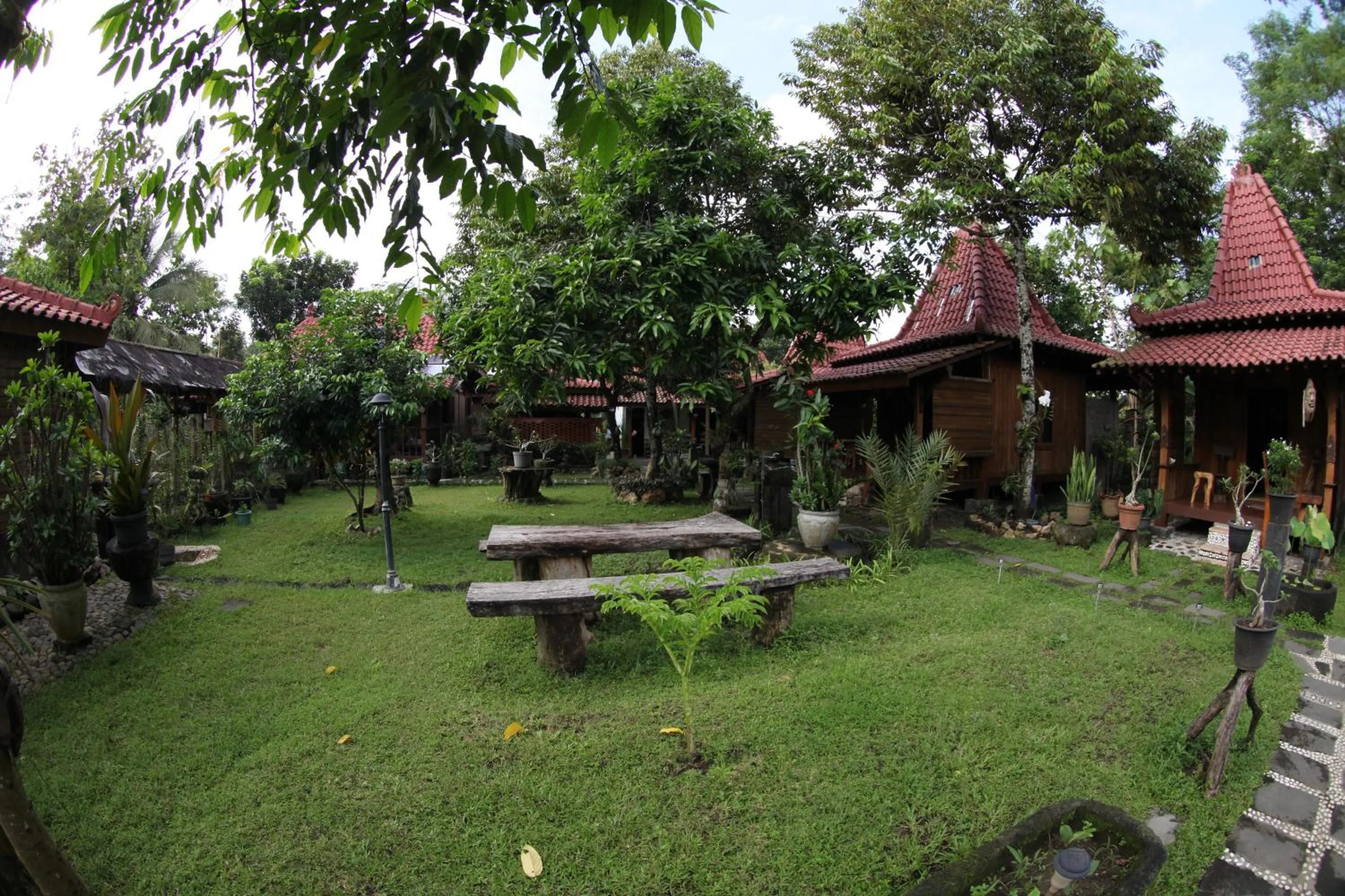 Natural landscape in Omah Garengpoeng Guest House