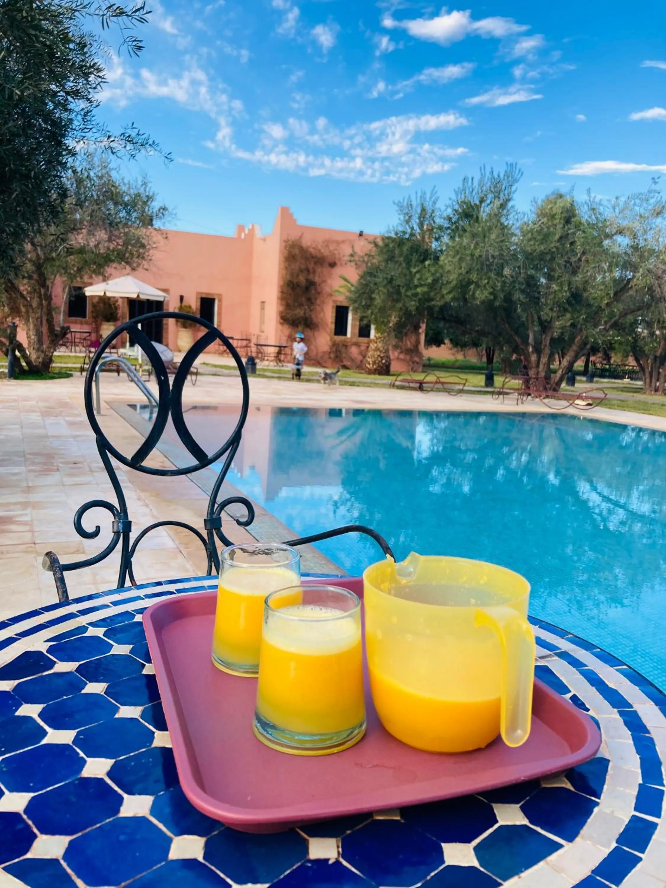 Swimming pool in Upupa de l’Atlas