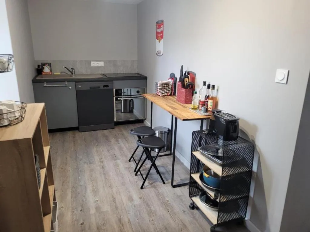 kitchen in La Roseraie