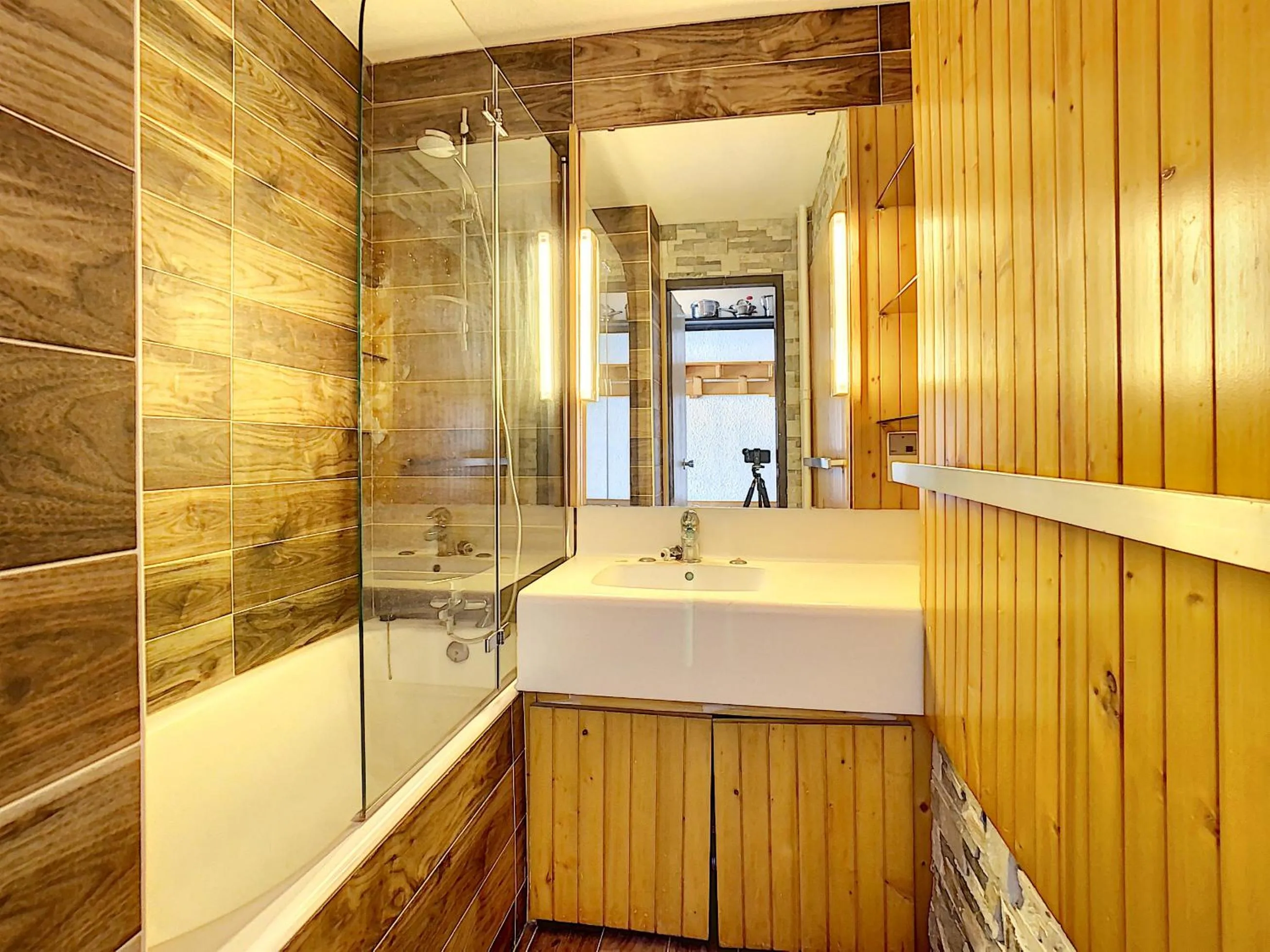 Bathroom in Résidence Lac du Lou